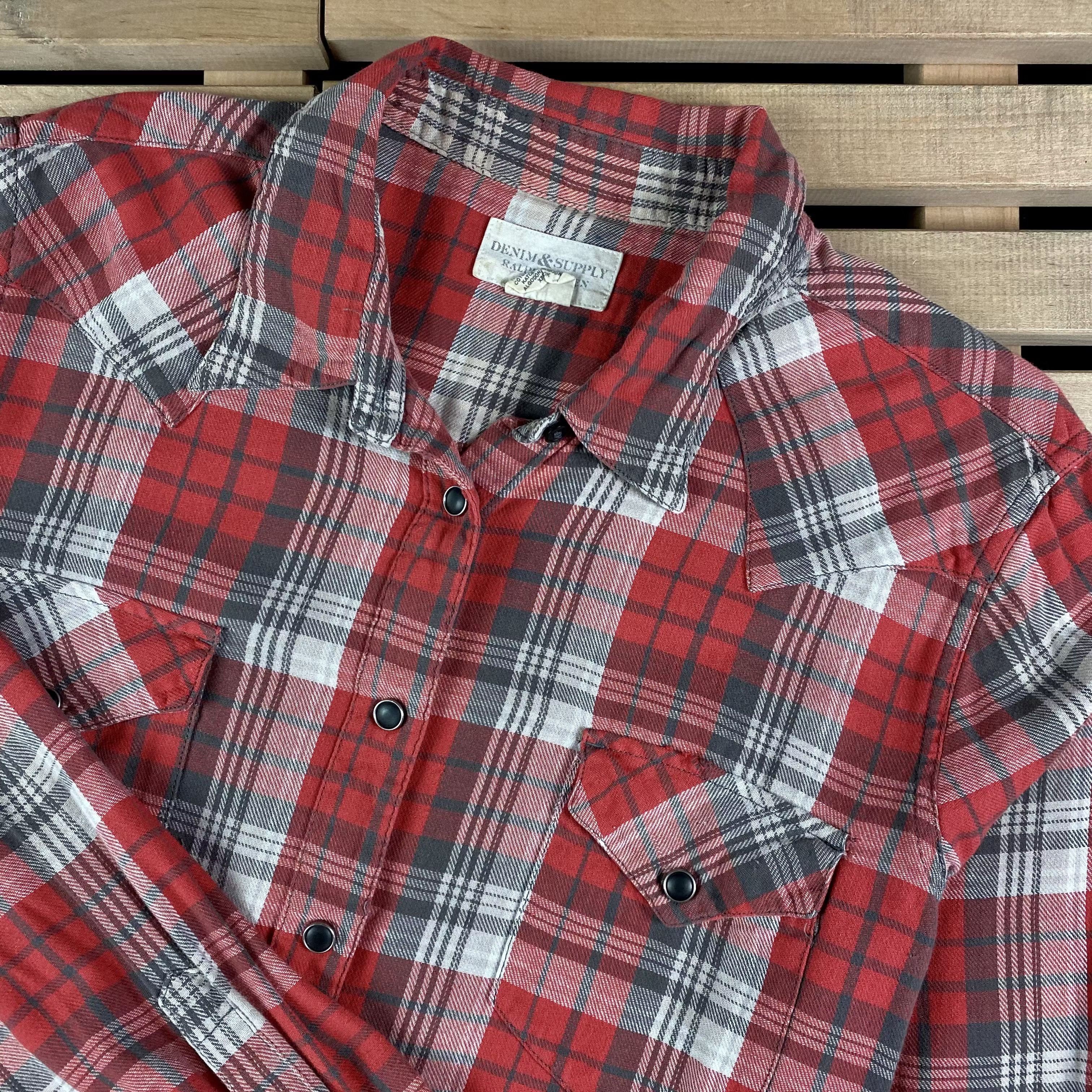 Denim & Supply Ralph Lauren × Ralph Lauren × Vintage Mens Shirt Long Sleeve Denim Supply Ralph Lauren Size XL Size US XL / EU 56 / 4 - 2 Thumbnail
