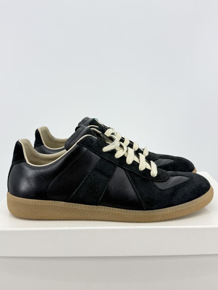 Maison Margiela GAT Low Black Suede Gum Size US 8.5 / EU 41-42 - 1 Thumbnail