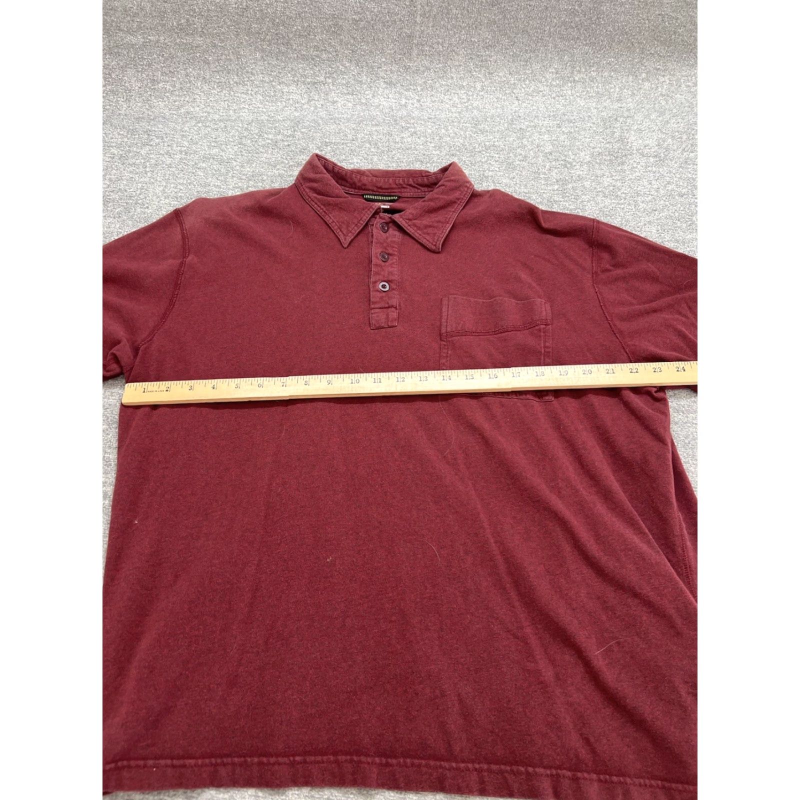 Mountain Hardwear Mountain Hardwear Polo Shirt Men XL Short Sleeve Red Stripe Logo Cotton Polyester Polo Shirt XS-XL? Size US XL / EU 56 / 4 - 5 Thumbnail