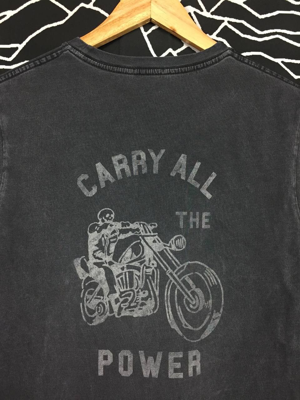 GU GU Carry All The Power Ghost Rider Skeleton Tee Size US M / EU 48-50 / 2 - 3 Thumbnail