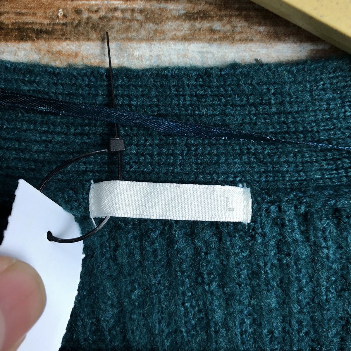 GU GU Green Cardigan Knitwear #A2311 Size L / US 10 / IT 46 - 10 Thumbnail