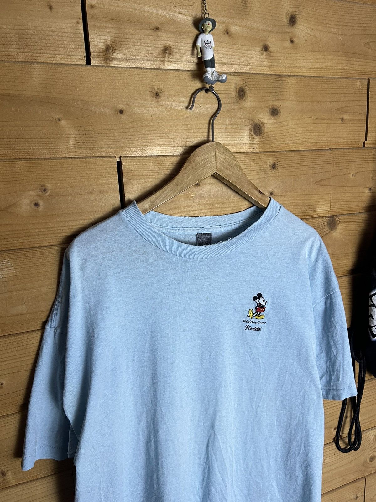 Disney Vintage 80s Disney Mickey Mouse single stitch t shirt Size US XXL / EU 58 / 5 - 1 Thumbnail