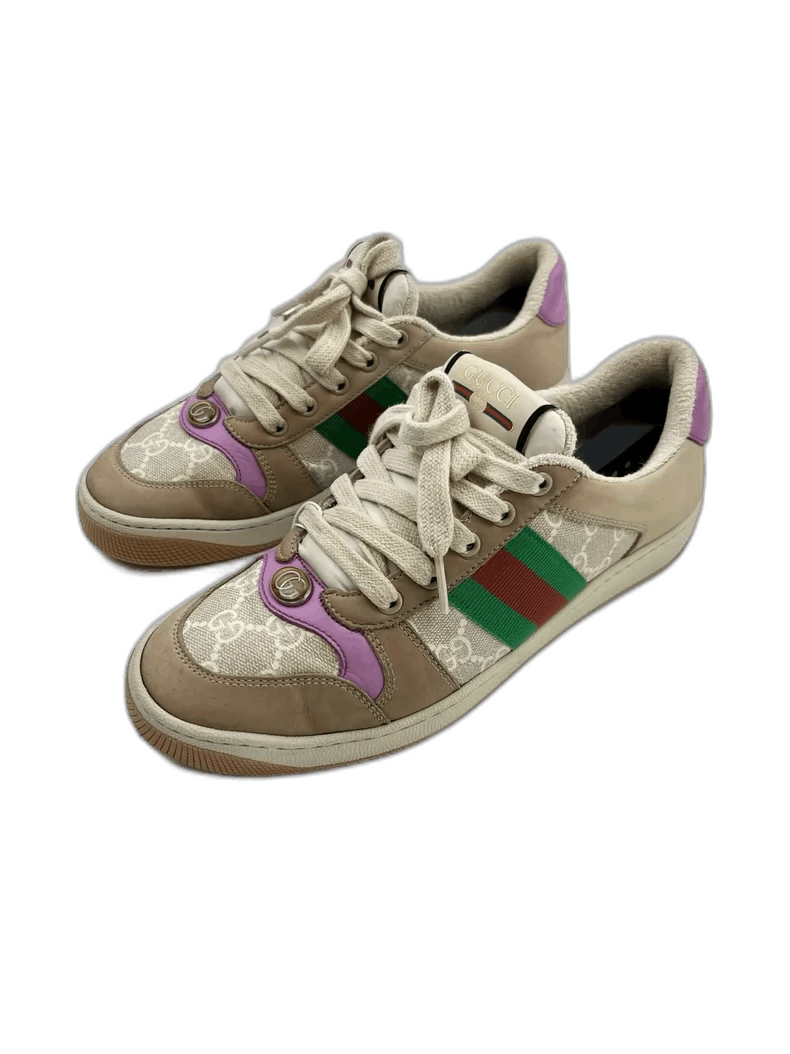 Gucci Gucci Classic Purple Tail Sneakers-yf Size US 7.5 / EU 40-41 - 1 Thumbnail