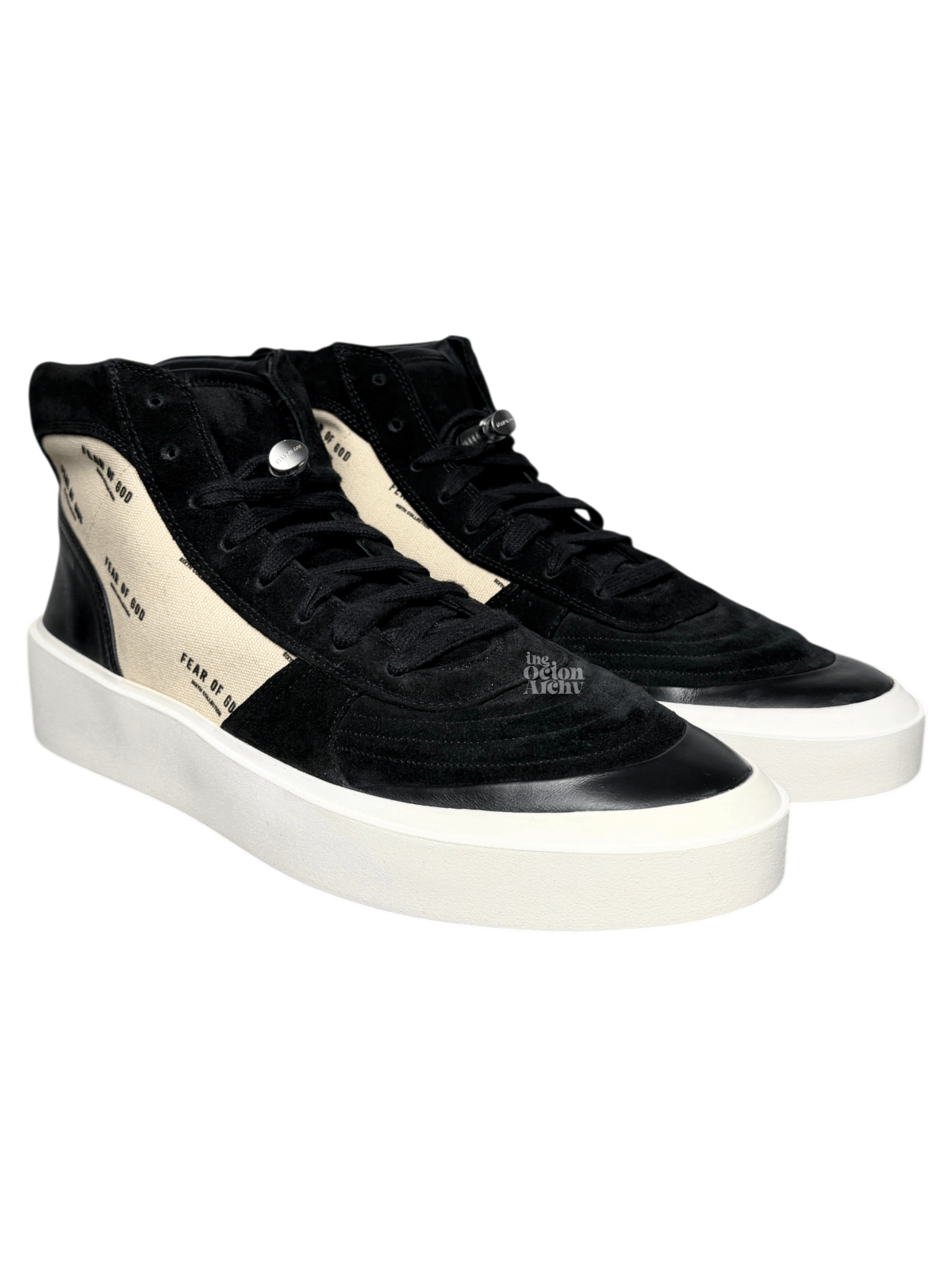 Fear of God Fear of God Skate Mid Black Size 43 | Grailed
