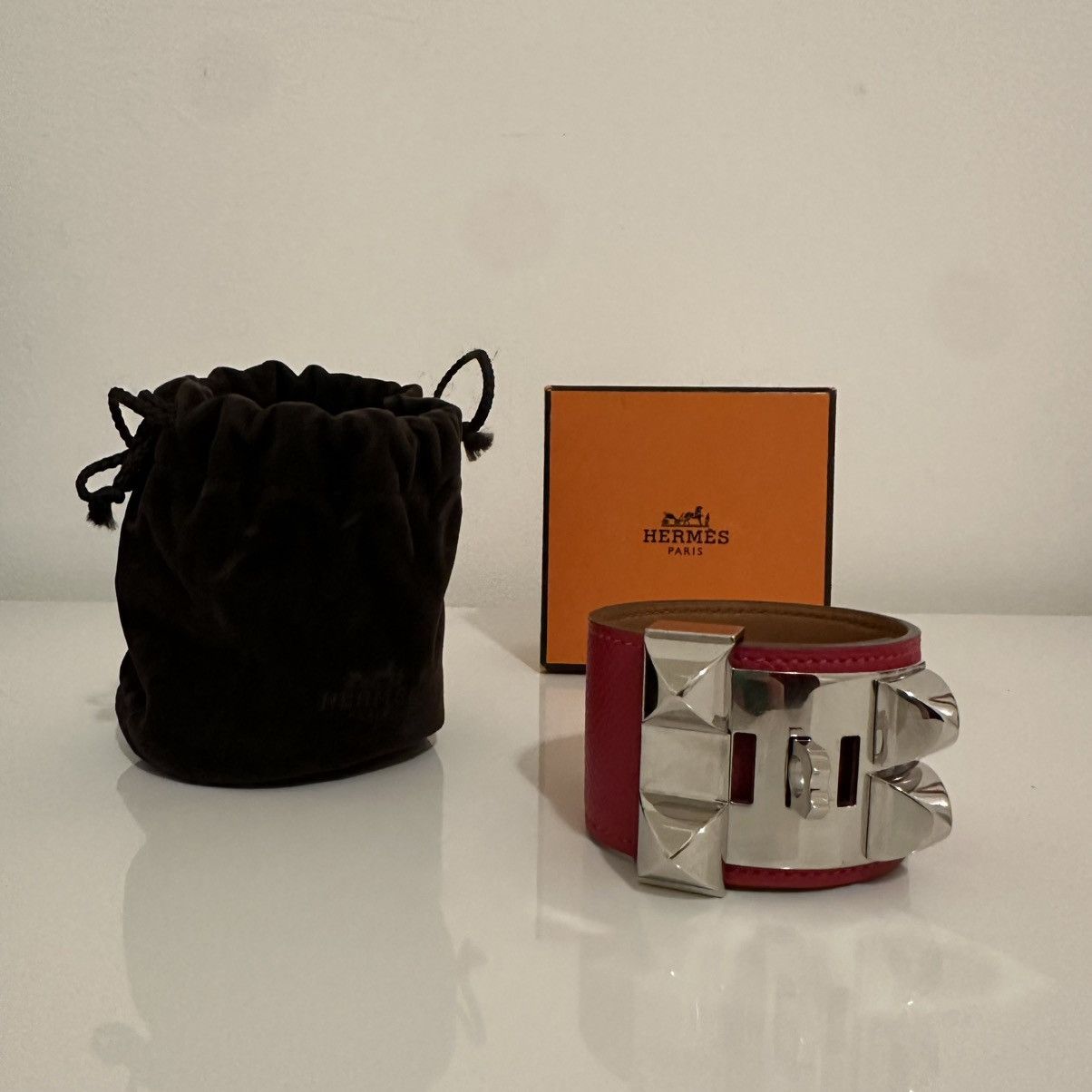 Hermes Hermès Collier De Chien Leather Bracelet Size ONE SIZE - 4 Thumbnail