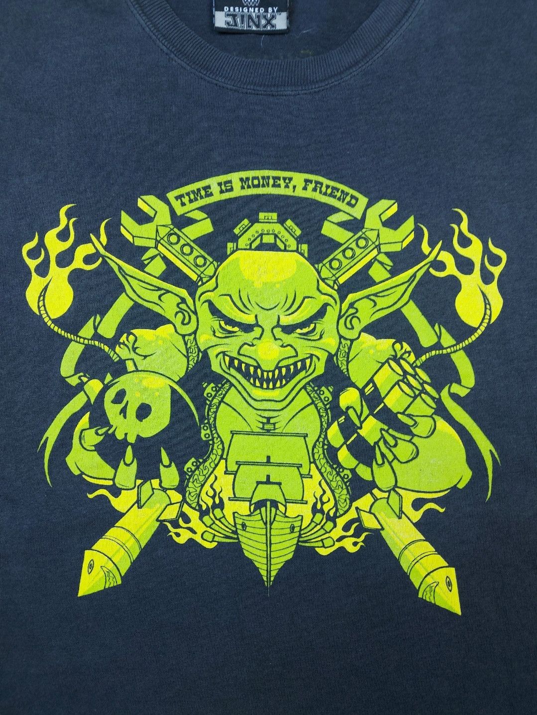 Vintage Vintage Y2K World of Warcraft Blizzard Jinx Goblin TEE Size US M / EU 48-50 / 2 - 4 Thumbnail
