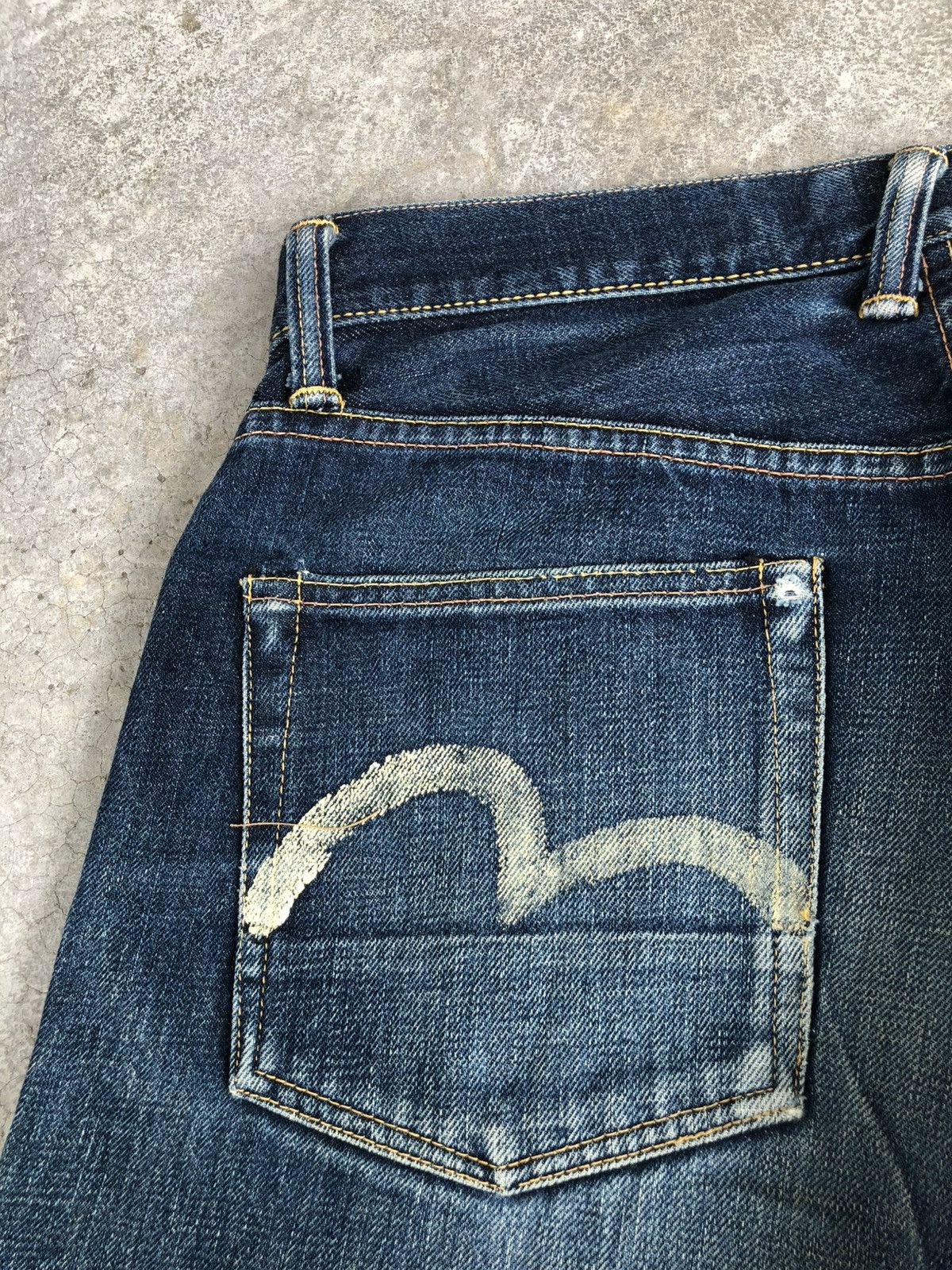 Evisu Vintage Evisu No 2 Distressed Jeans Selvedge Denim Size US 32 / EU 48 - 17 Thumbnail