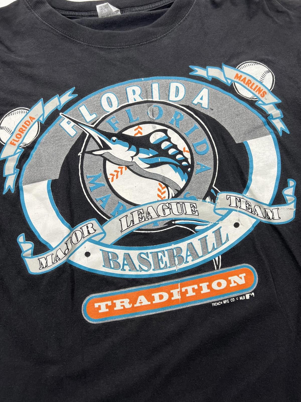 The Unbranded Brand Vintage Florida Marlins Baseball Graphic T-Shirt Size US M / EU 48-50 / 2 - 2 Thumbnail