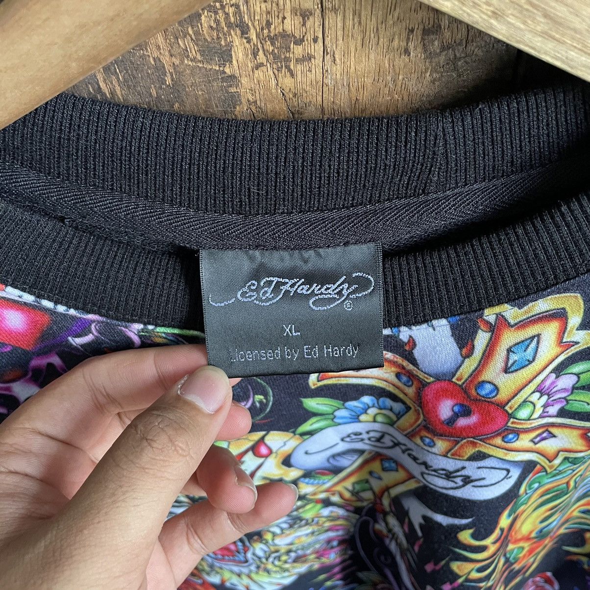 Ed Hardy Ed hardy Sweatshirt Size US XL / EU 56 / 4 - 4 Thumbnail