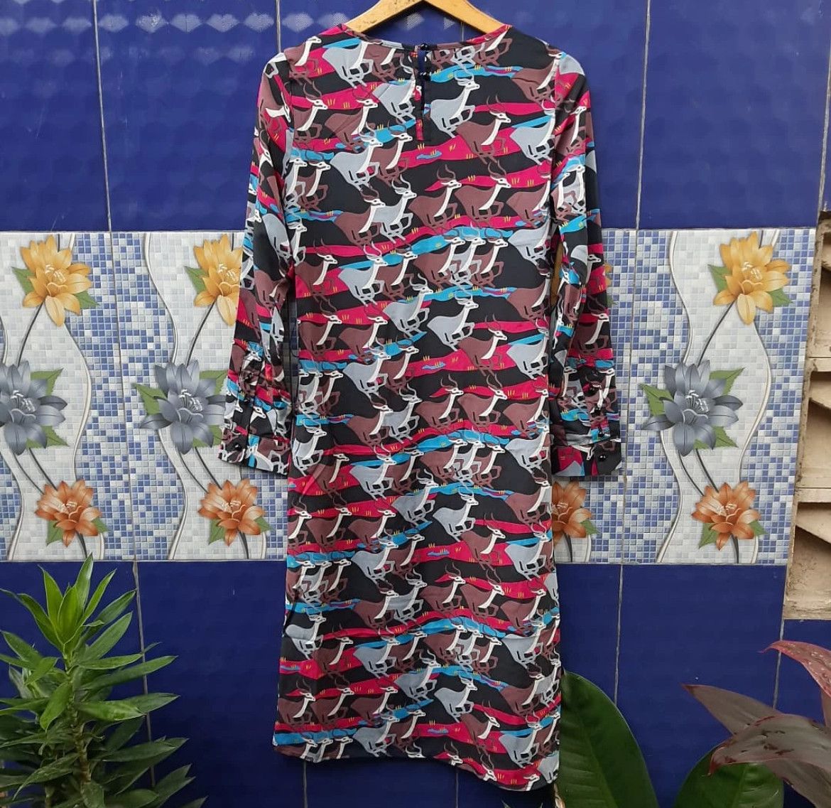 Marc Jacobs 2000s Marc by Marc Jacobs Silk Maxi Dress Size M / US 6-8 / IT 42-44 - 2 Thumbnail