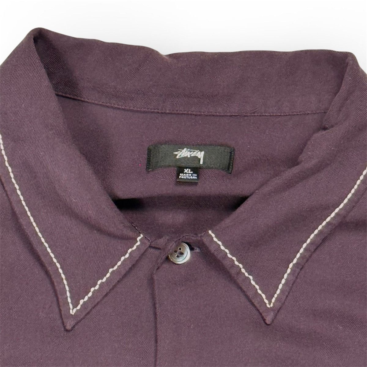 Stussy Contrast Shirt Size US XL / EU 56 / 4 - 2 Thumbnail