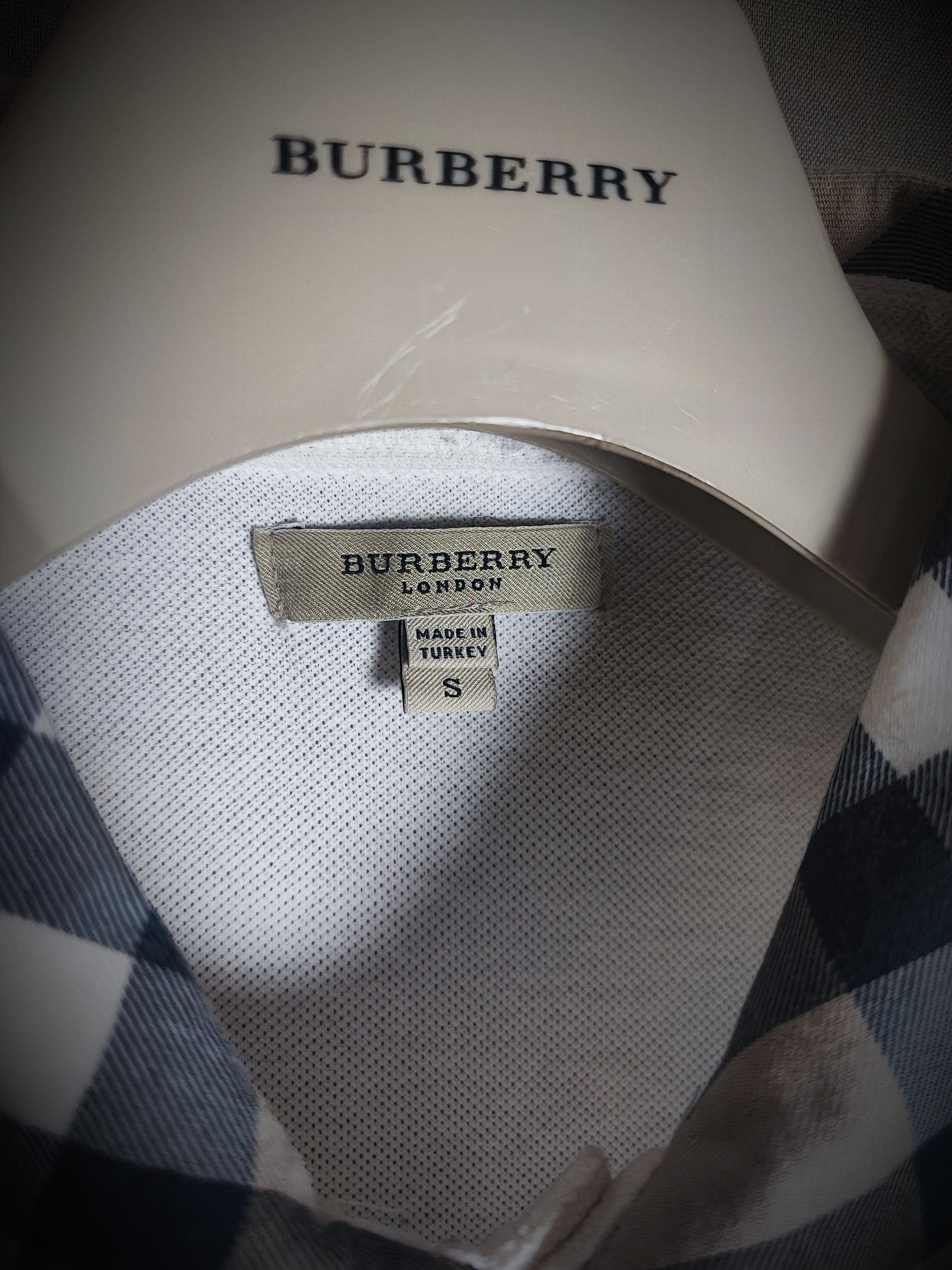 Burberry Burberry Polo S white Size US S / EU 44-46 / 1 - 5 Thumbnail