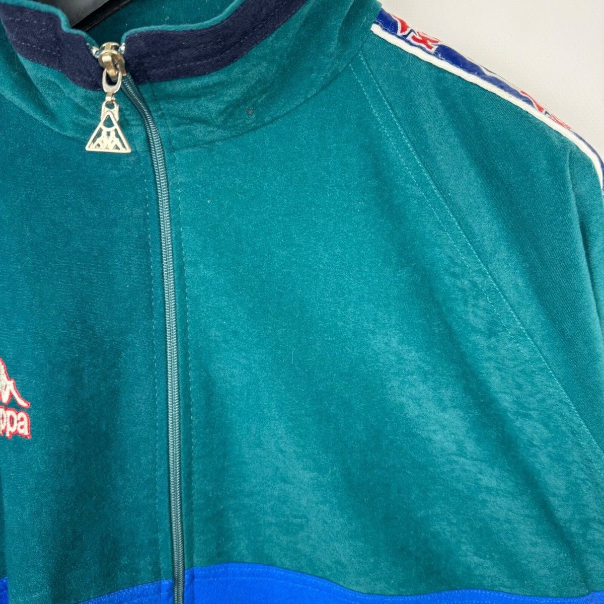 Kappa BARCELONA 1995 FOOTBAL SOCCER TRACK TOP JACKET VINTAGE KAPPA Size US XXL / EU 58 / 5 - 14 Thumbnail