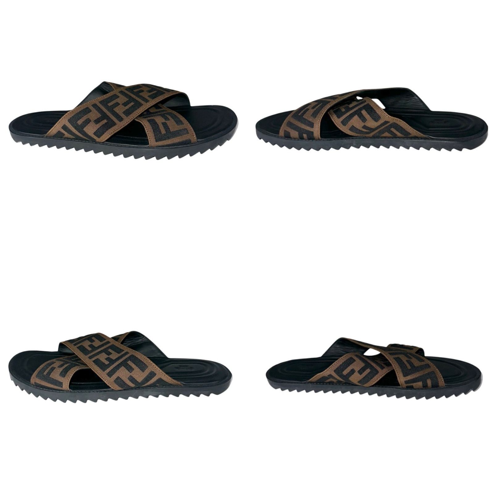 Fendi Fendi Zucca Slides Size US 7 / EU 40 - 7 Thumbnail