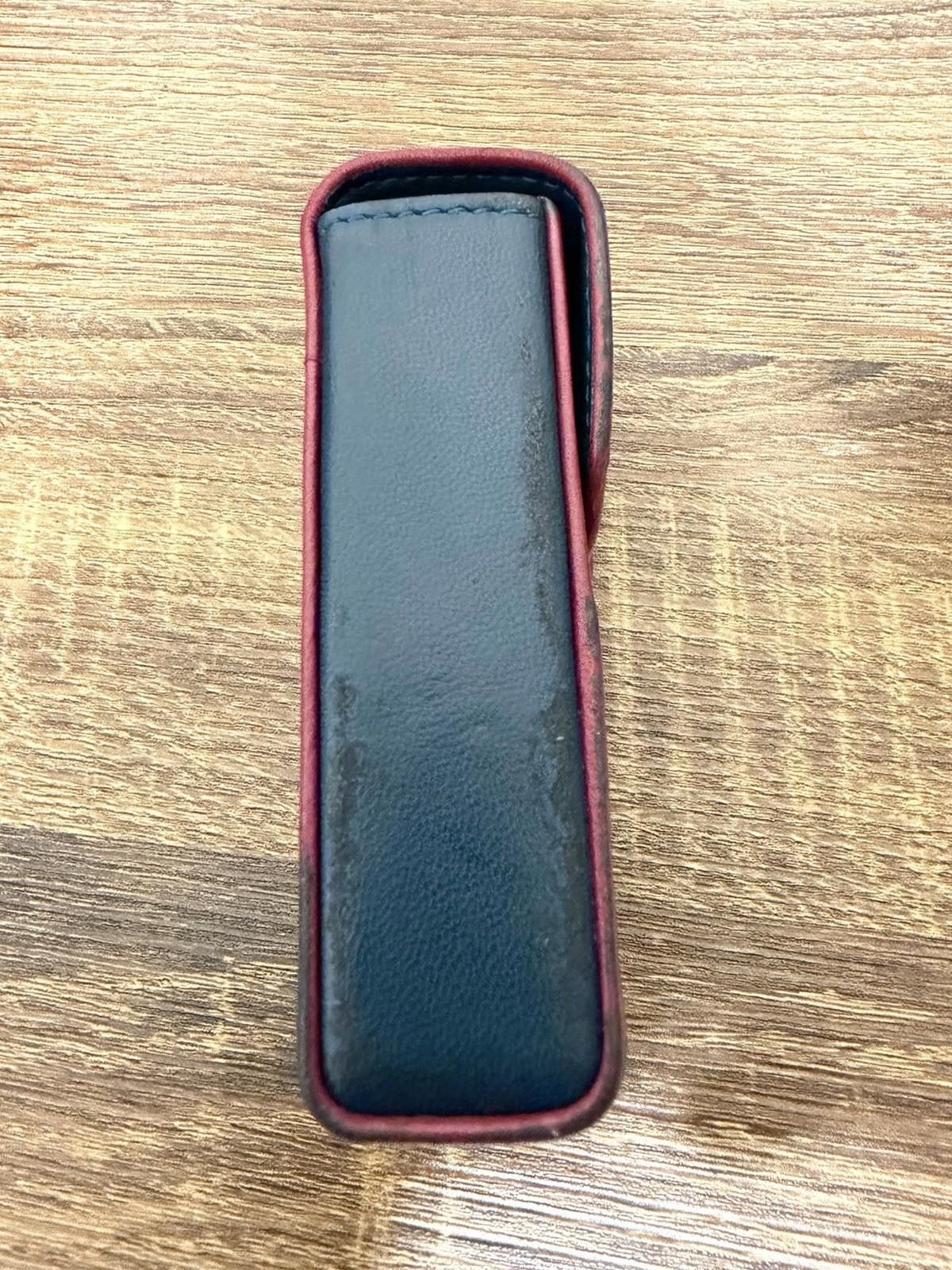 Loewe Loewe Soft Napa Calf Leather Gray(?) Red Boxy Cigarette Case Size ONE SIZE - 11 Thumbnail