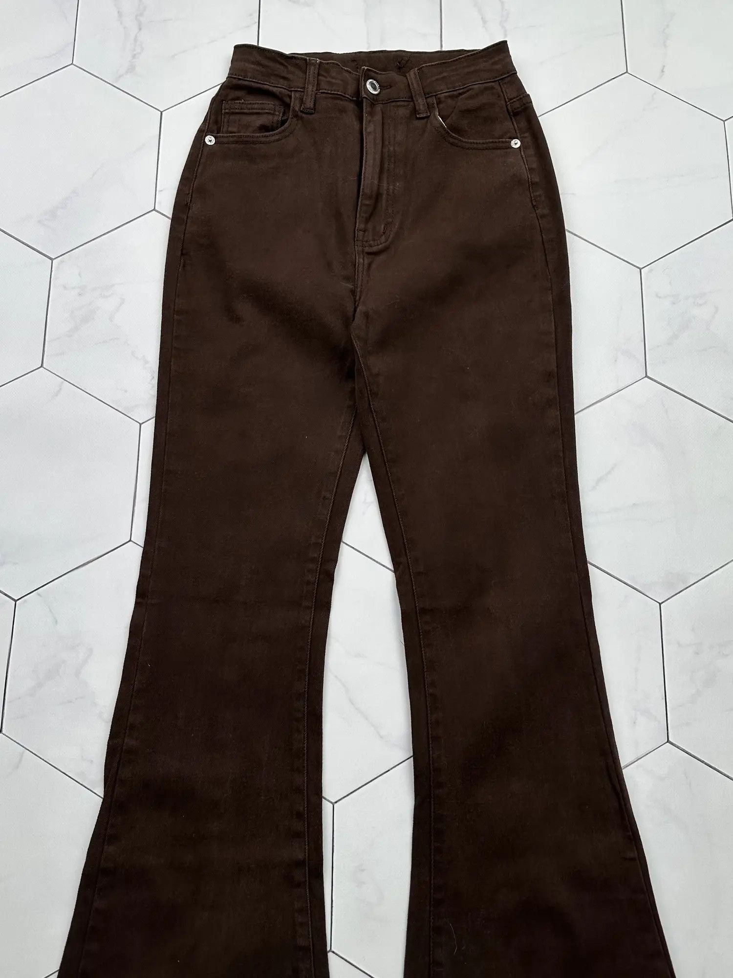 Japanese Brand Vintage Flare Jeans (B489)E2 Size 25" / US 0 / IT 36 - 2 Thumbnail