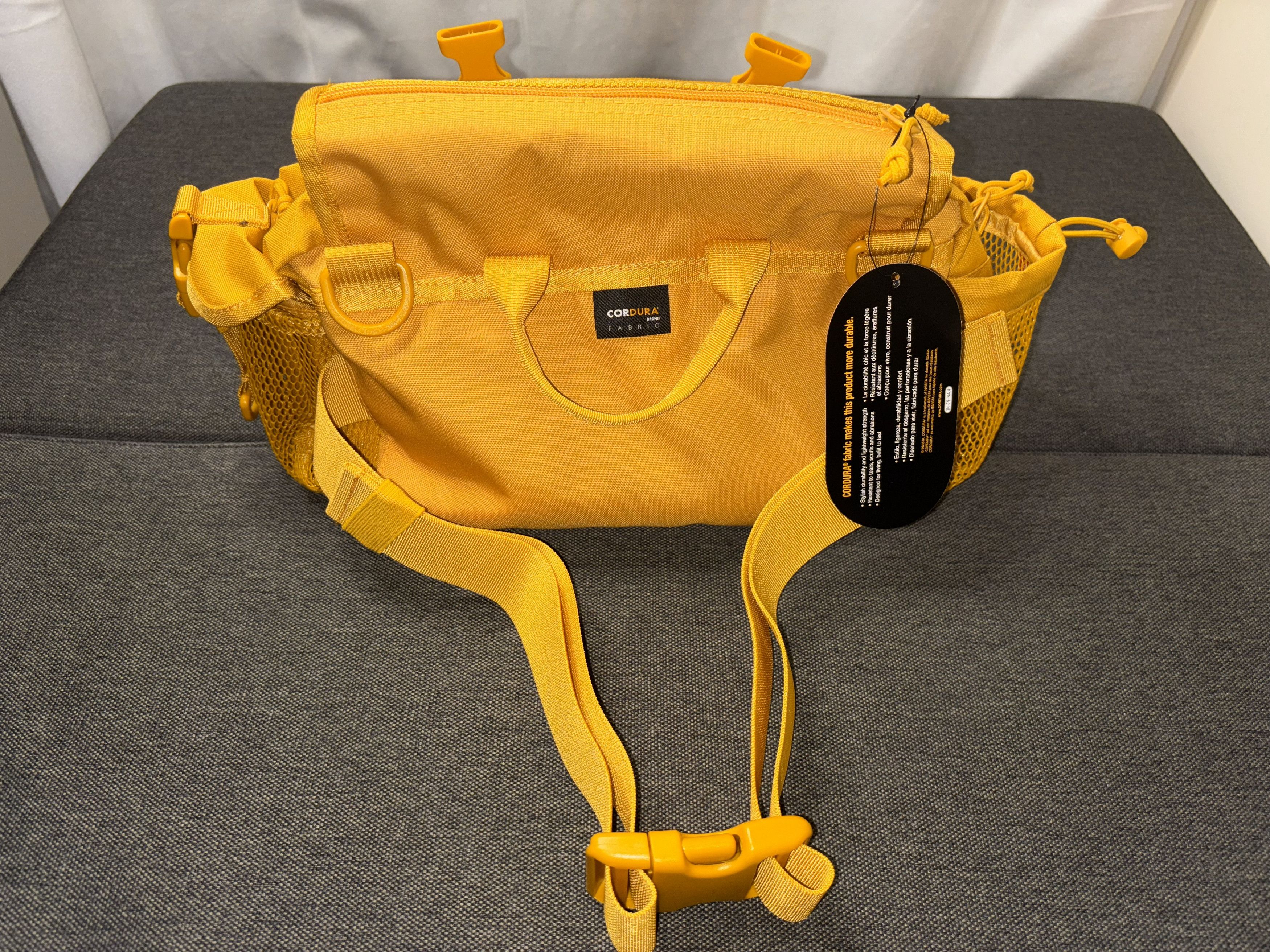 Supreme SUPREME Cordura Waist Bag Gold SS20 SS20B5 BNIB w/Stickers Size ONE SIZE - 7 Thumbnail