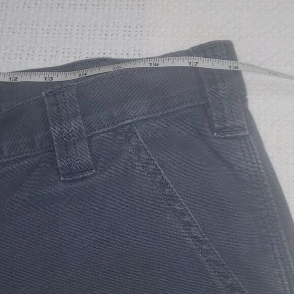 Carhartt Carhartt Relaxed Fit Carpenter High Rise Flat Front Gray Sz Size US 38 / EU 54 - 5 Thumbnail