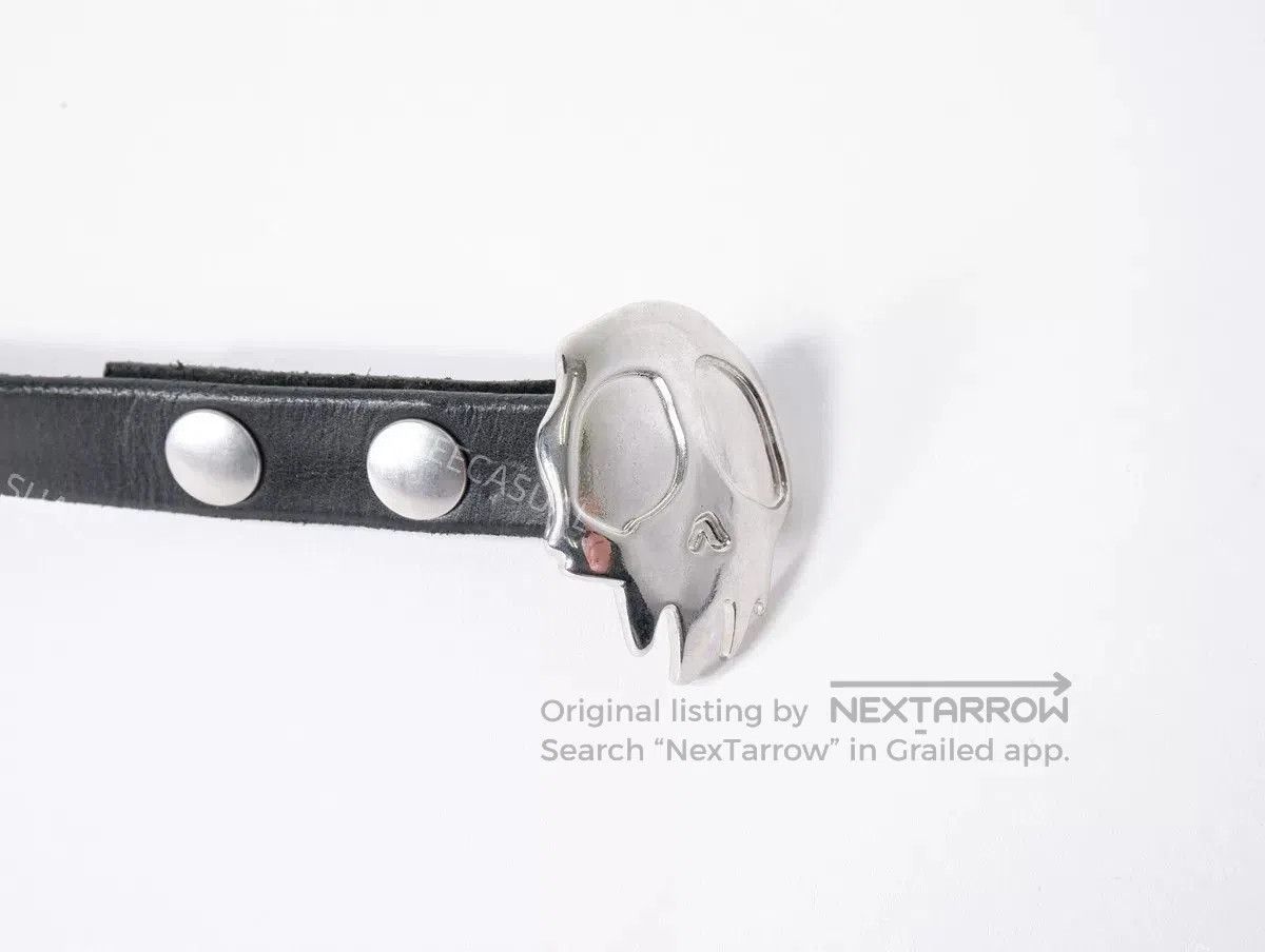 Our Legacy Our Legacy Skull Head Leather Belt. Size ONE SIZE - 2 Thumbnail