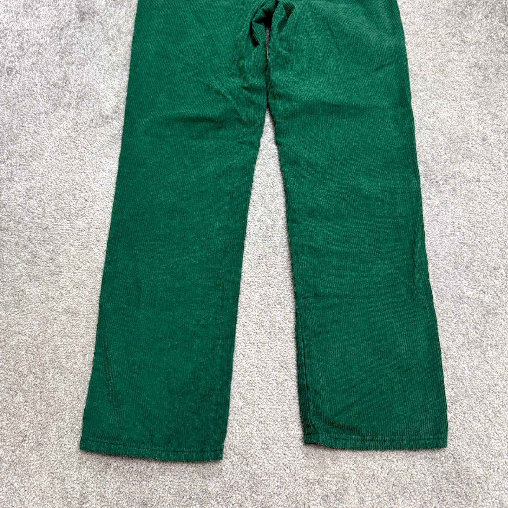 Pacsun PacSun Button Fly High Rise Corduroy Pants Womens 27 Green Straight NWT Casual Vintage 90s Style Womens Cardigan? Size 27" / US 4 / IT 40 - 4 Thumbnail