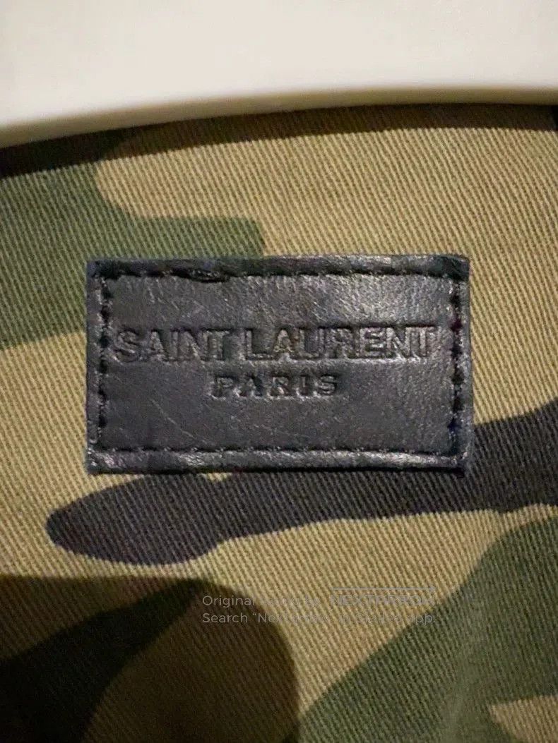 Saint Laurent Paris Saint Laurent Camouflage Studded Jacket. Size US XS / EU 42 / 0 - 2 Thumbnail