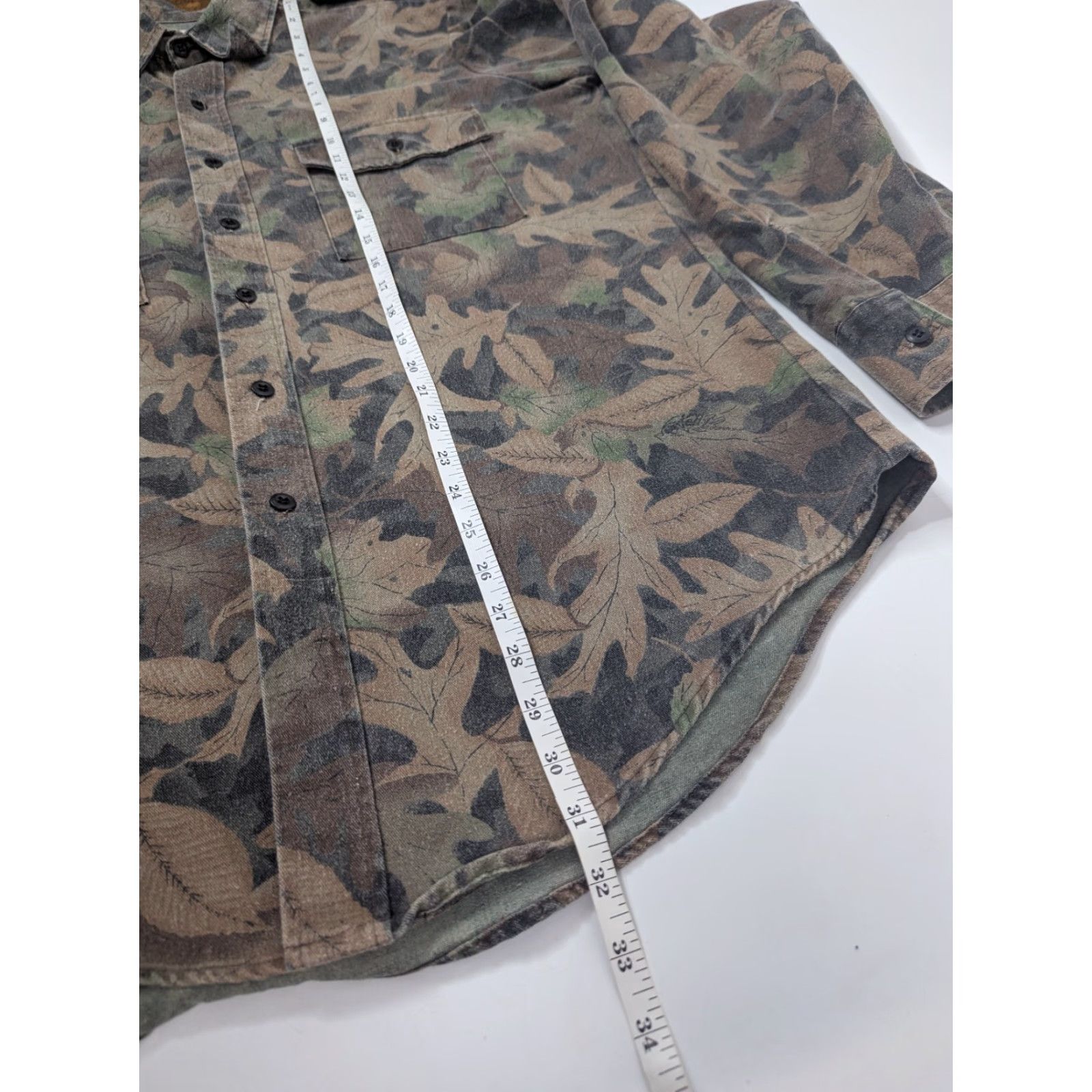 Vintage VINTAGE Gander Mountain Camouflage Shirt Mens L Kelly Cooper USA Camouflage Long Sleeve Button-Up Pockets Cotton Polyester Brown USA Size US L / EU 52-54 / 3 - 6 Thumbnail