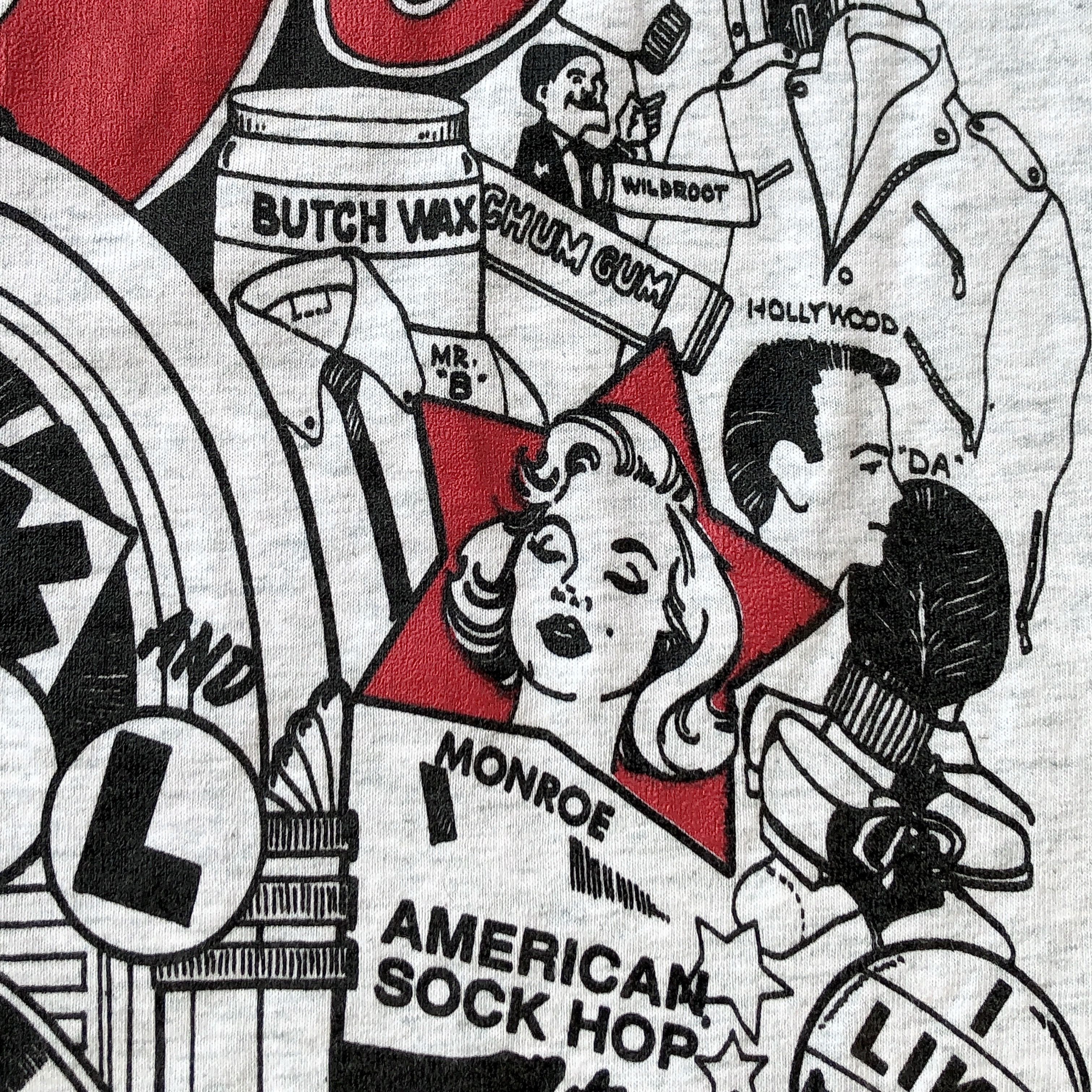 Vintage Vintage 80~90s Back to the 50s Rock & Roll tees XL Size US XL / EU 56 / 4 - 6 Thumbnail