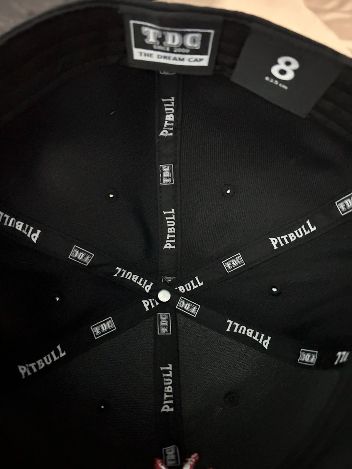 Playboi Carti playboi carti yvl hat opium Fitted Black On Red Size 8 Size ONE SIZE - 5 Thumbnail
