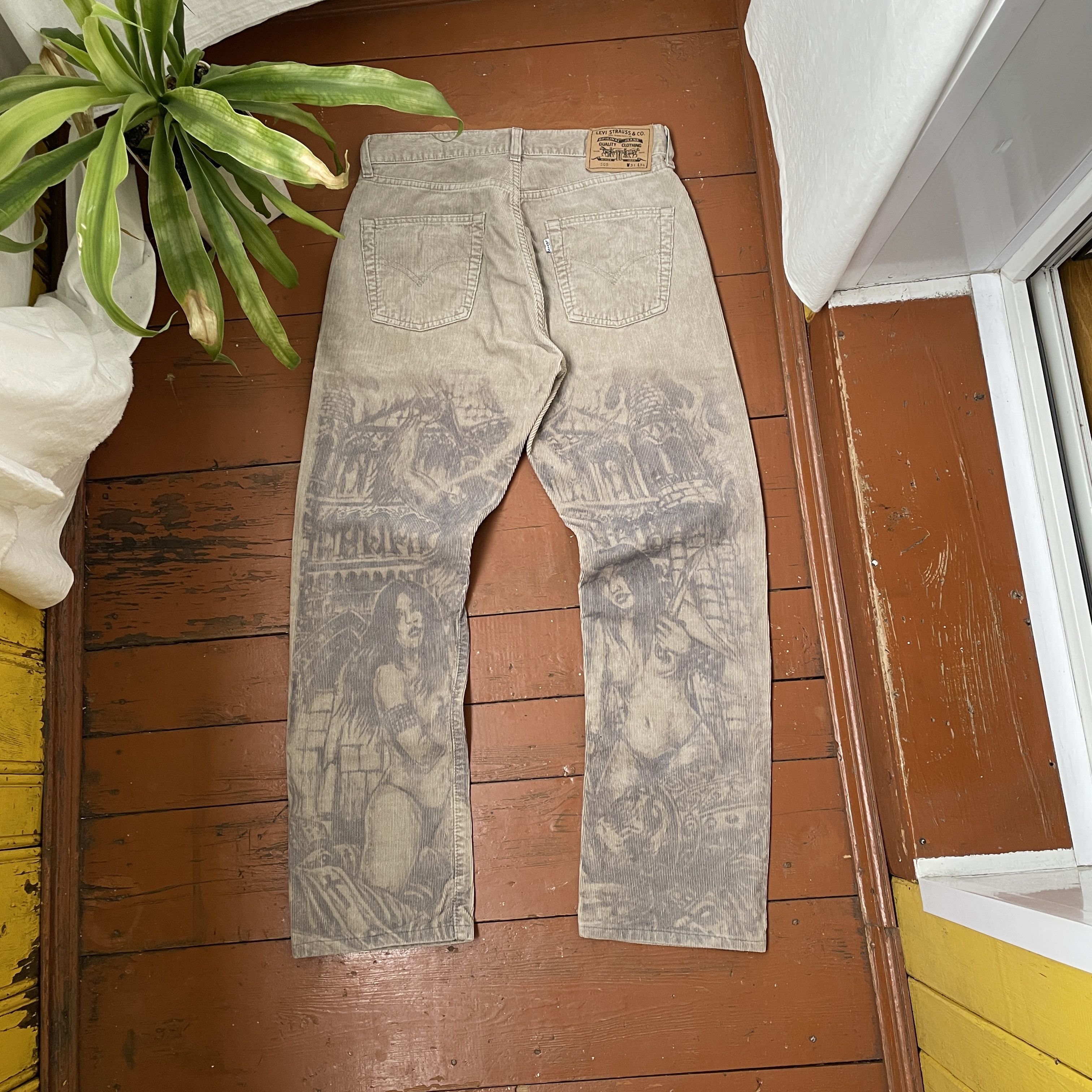Levi's Custom Levi's Pants art faded y2k opium faded distressed Size US 31 - 3 Thumbnail