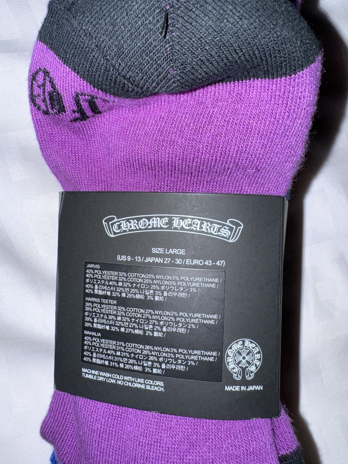 Chrome Hearts CHROME HEARTS FOTI SOCKS ( Store Exclusive ) Size ONE SIZE - 3 Thumbnail