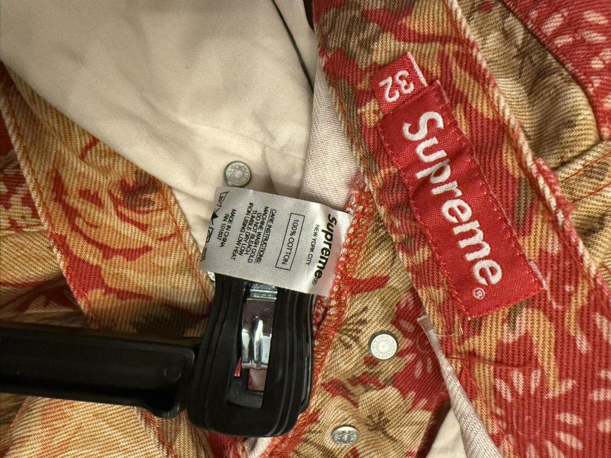 Supreme Washed Regular Jeans Size US 32 / EU 48 - 4 Thumbnail