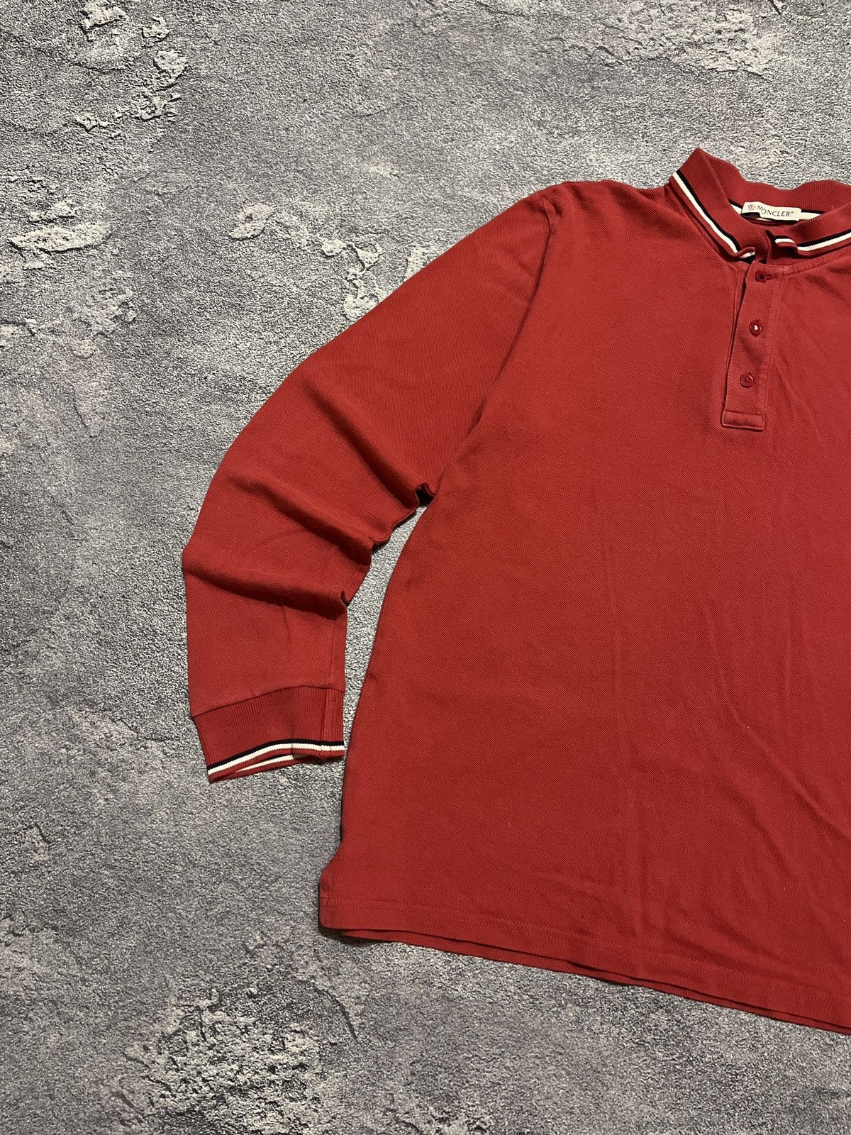 Moncler Moncler Magila Polo Manica 90S Lunga Longsleeve T Shirt Tee Size US XS / EU 42 / 0 - 3 Thumbnail
