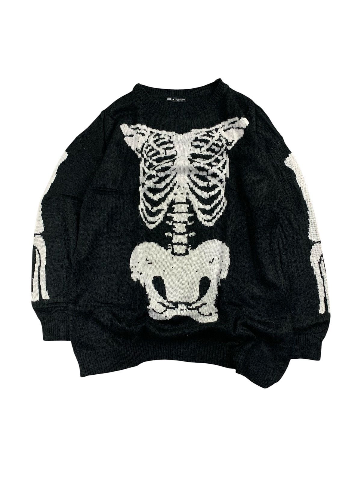 If Six Was Nine Shein skelton sweater knit Size US L / EU 52-54 / 3 - 2 Thumbnail