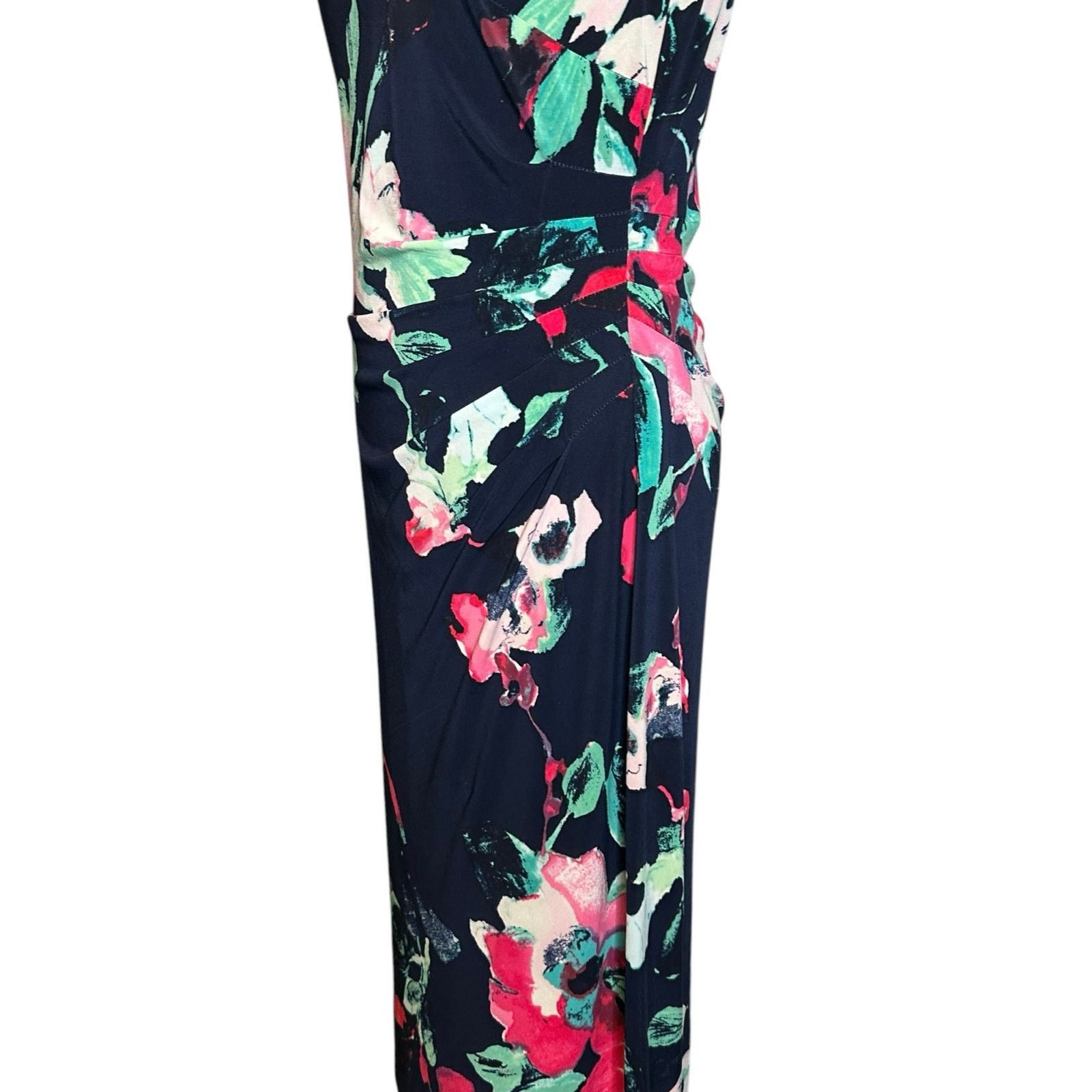 Ralph Lauren Ralph Lauren blue floral cap sleeves sheath dress size 6 Size M / US 6-8 / IT 42-44 - 6 Thumbnail