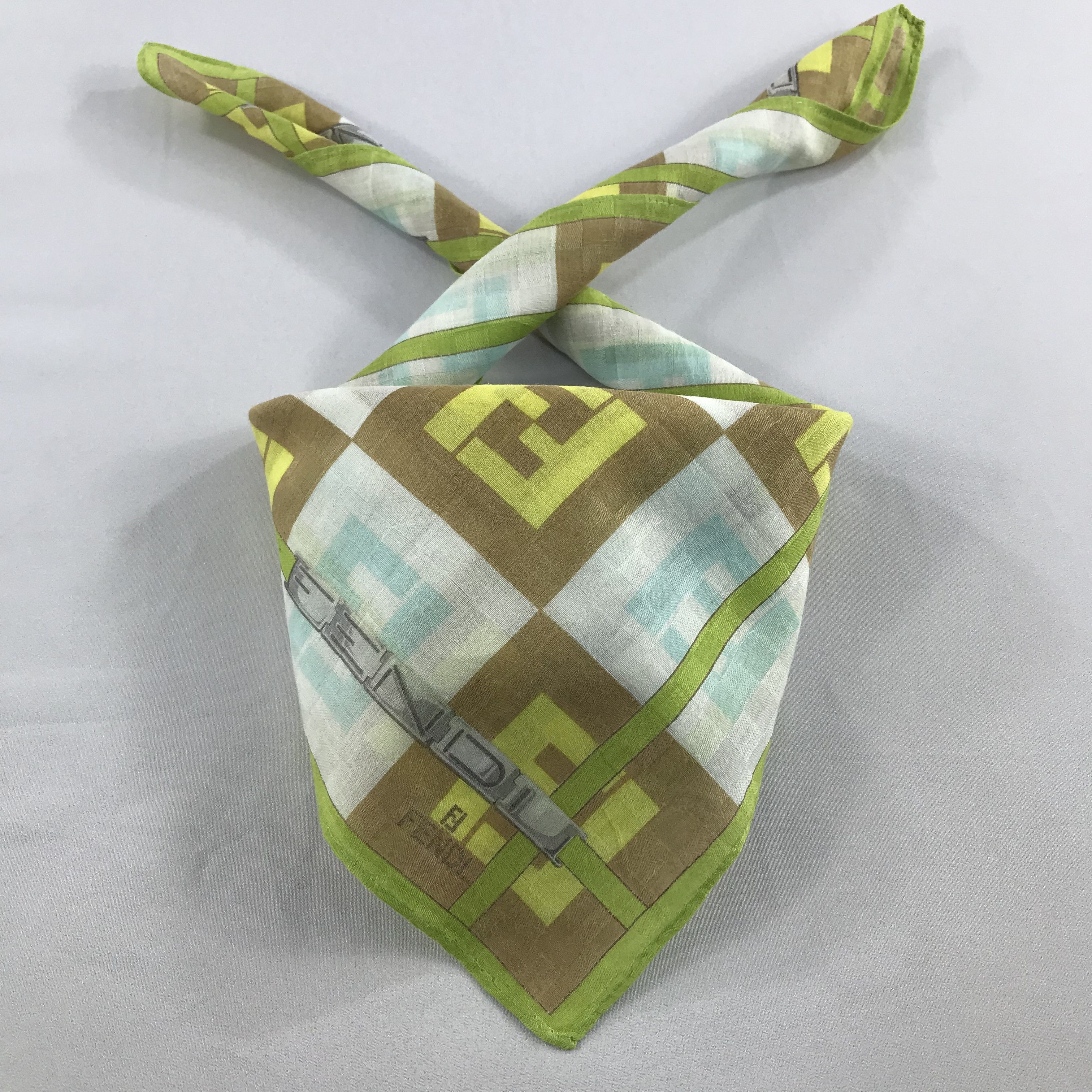Vintage Vintage Fendi Bandana / Handkerchief / Neckerchief - S2752A Size ONE SIZE - 3 Thumbnail