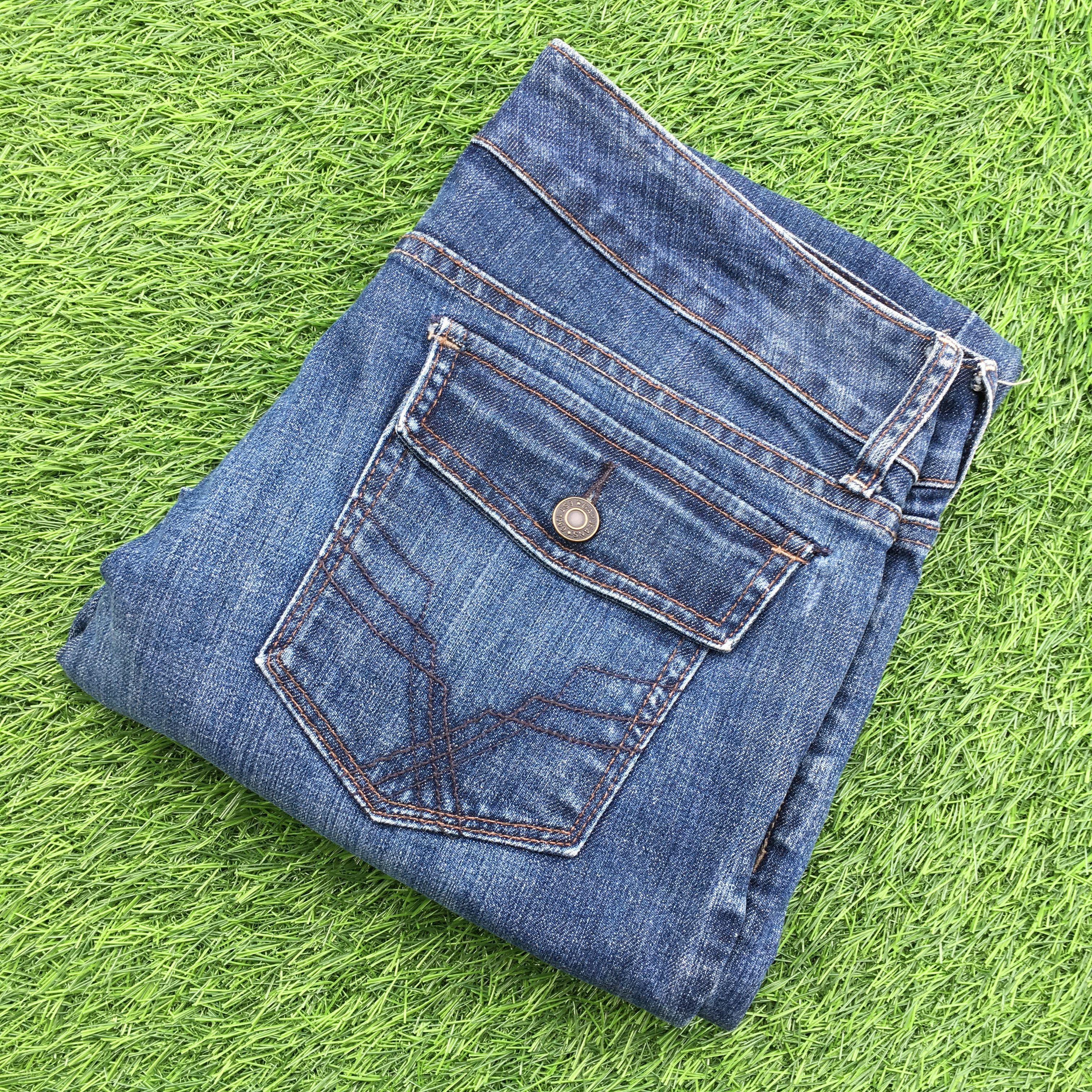 Designer × Japanese Brand × Jean Y2K Curvy Bootcut Stretch Jeans D-993 Size 29" - 9 Thumbnail