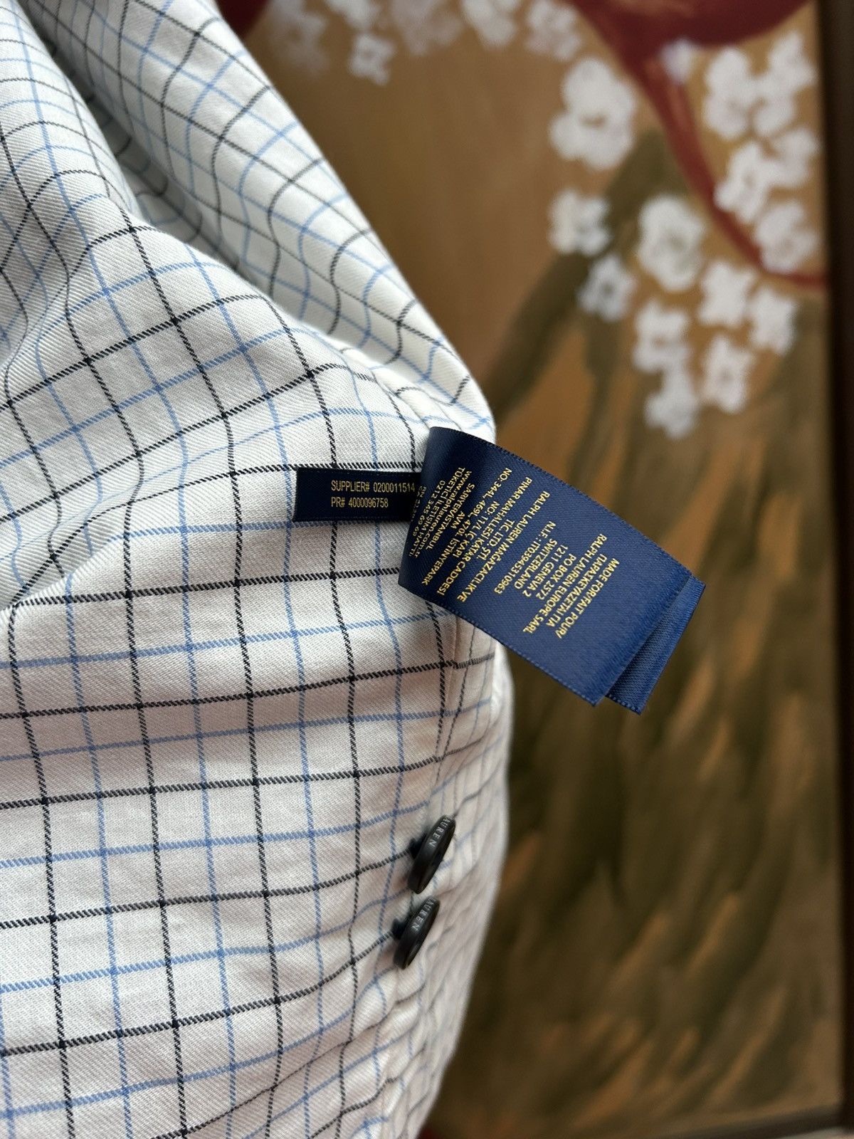 Polo Ralph Lauren Polo Ralph Lauren Nylon Swing Top Jacket Check Lined Size US XL / EU 56 / 4 - 8 Thumbnail