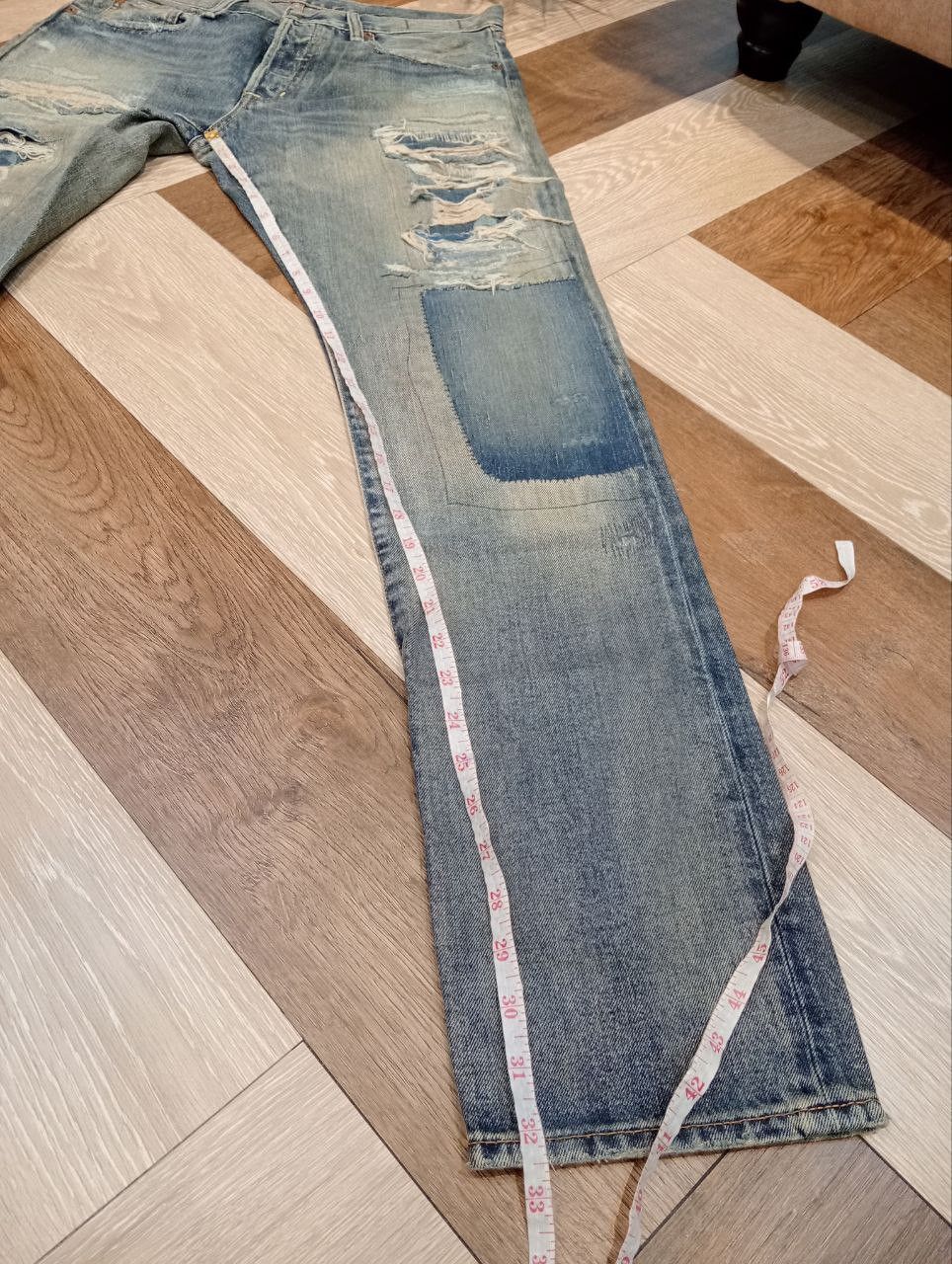Denim & Supply Ralph Lauren DENIM & SUPPLY RAPLH LAUREN PROSPECT SLIM LIGHT WEIGHT JEANS Size US 32 / EU 48 - 13 Thumbnail