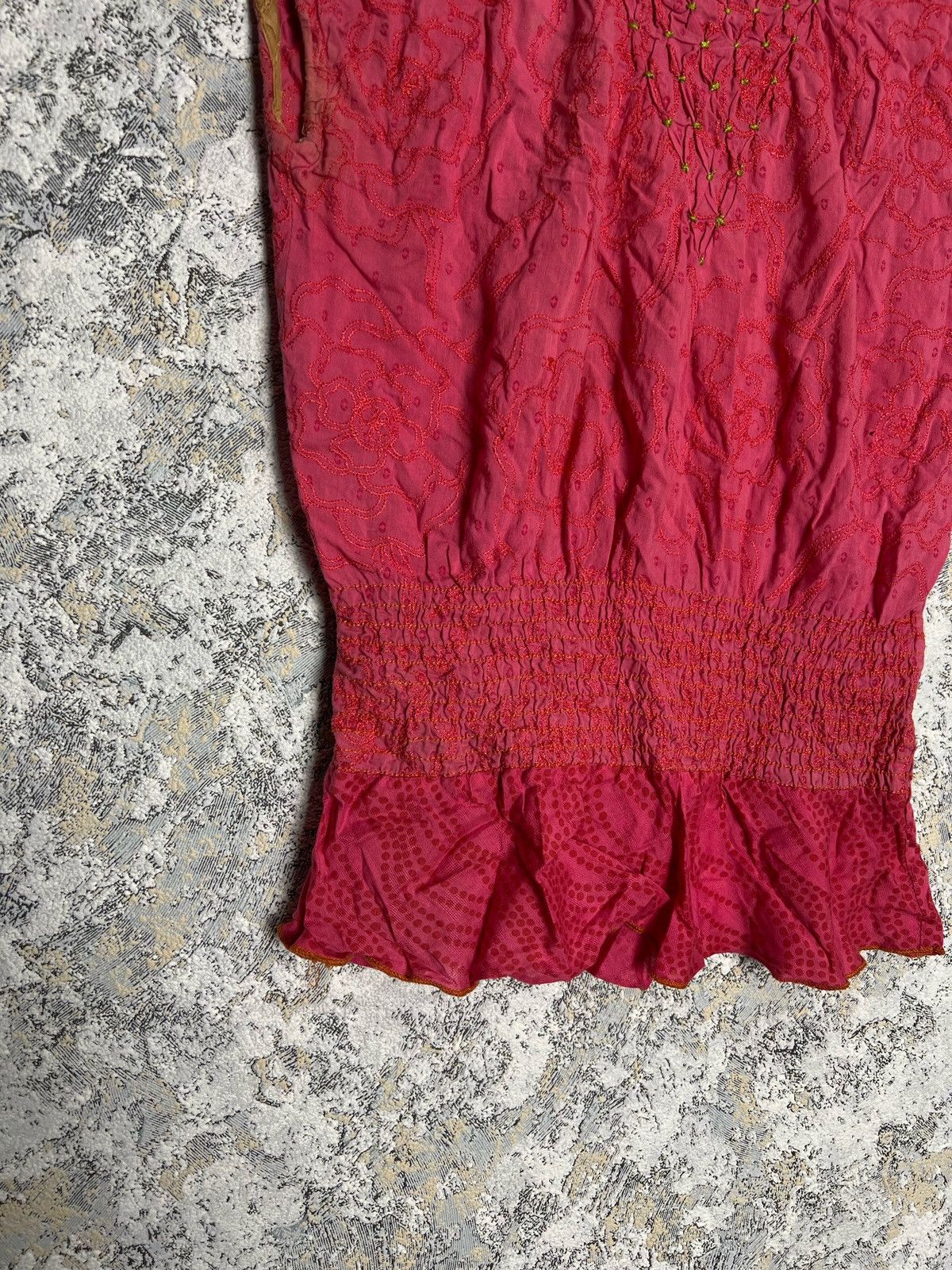 Designer Gudrun Sjoden Avant Garde Pattern Blouse Size S Sjöden Size S / US 4 / IT 40 - 2 Thumbnail