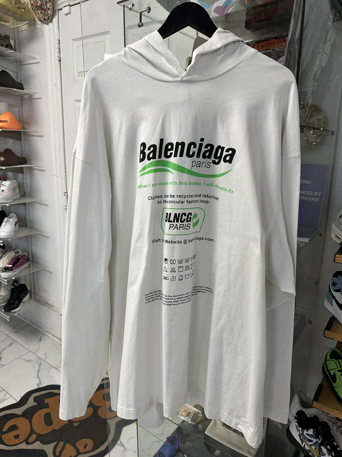 Balenciaga Balenciaga BB Paris Pullover Size US S / EU 44-46 / 1 - 1 Thumbnail