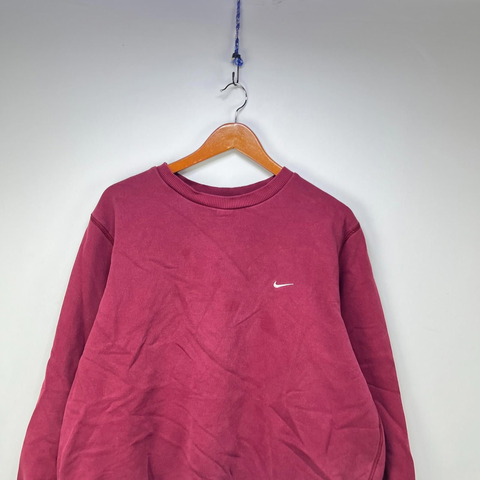Nike Vintage Nike Mini Swoosh Sweatshirt Y2K XL Size US XL / EU 56 / 4 - 2 Thumbnail