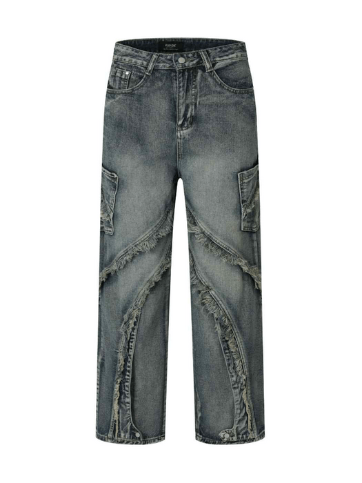 Oceapost Distressed Denim Jeans main image 0