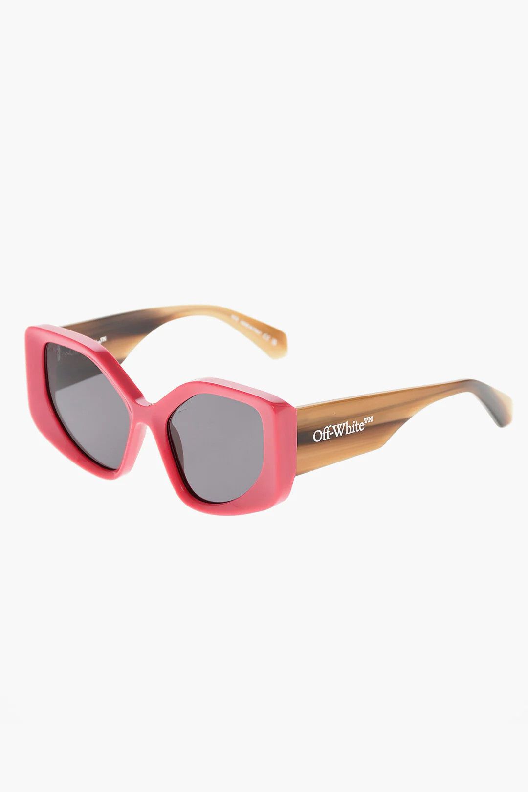 Off-White og1mm0426 Size:OS/Oversize Butterfly Sunglasses Brown & Pink Size ONE SIZE - 2 Thumbnail
