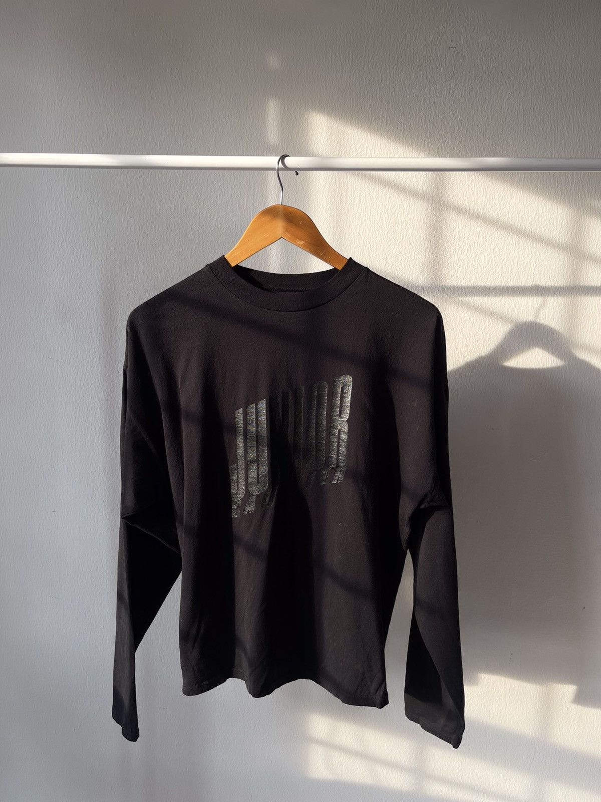 Jean Paul Gaultier 80s Junior Gaultier Spellout Logo Long Sleeve Size US M / EU 48-50 / 2 - 3 Thumbnail