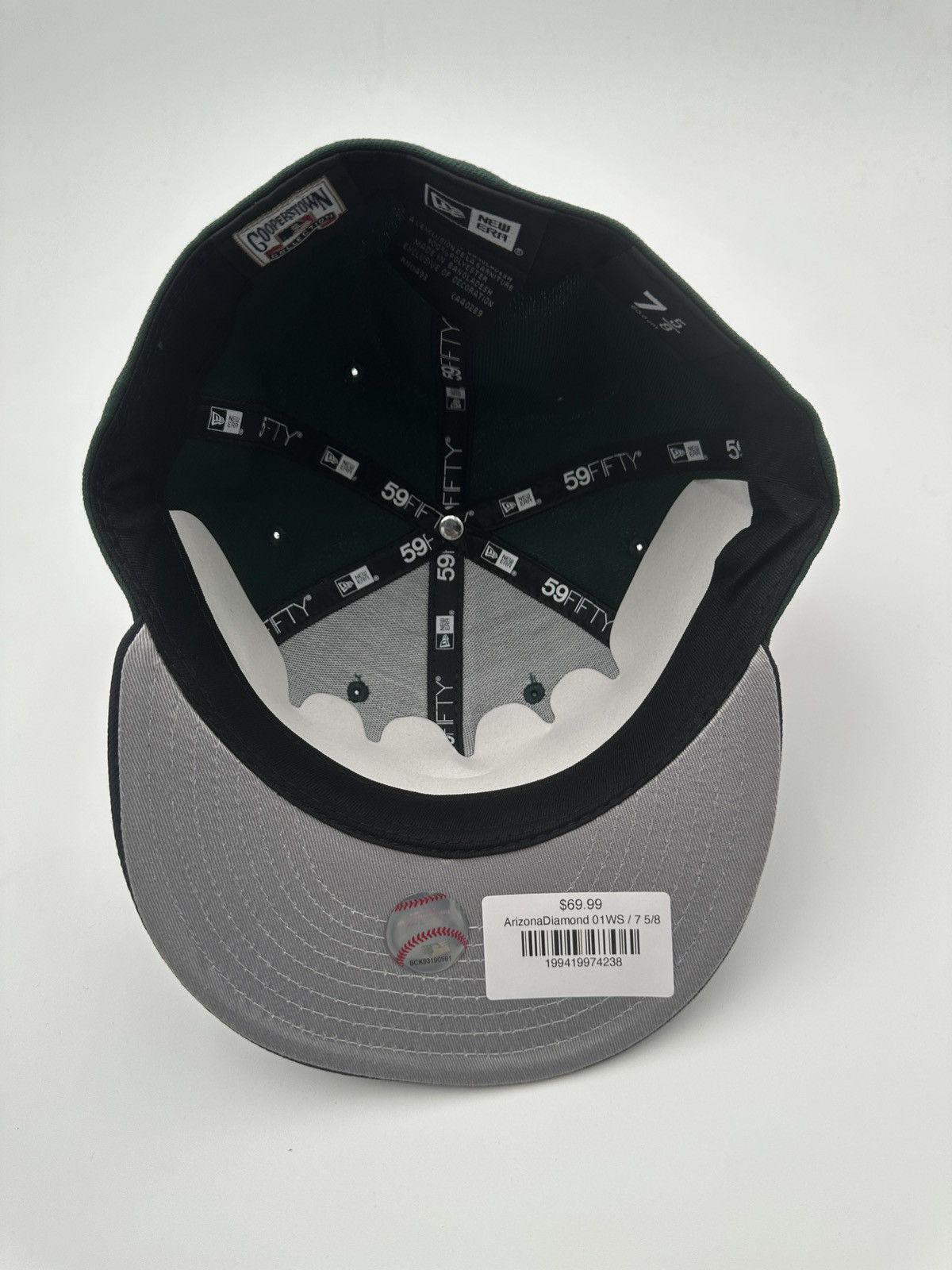 New Era 7 3/8 Arizona Diamondbacks 59FIFTY Fitted 1998 Side Patch Size ONE SIZE - 7 Thumbnail
