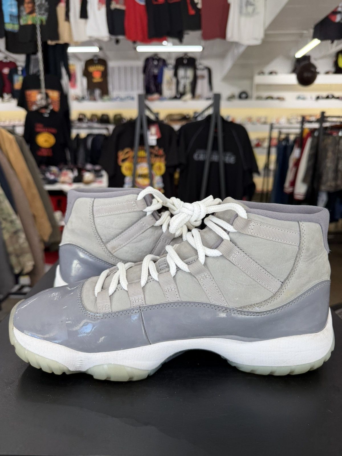 Jordan Brand Air Jordan 11 Cool Grey Size 10.5 (2021) Size US 10.5 / EU 43-44 - 4 Thumbnail