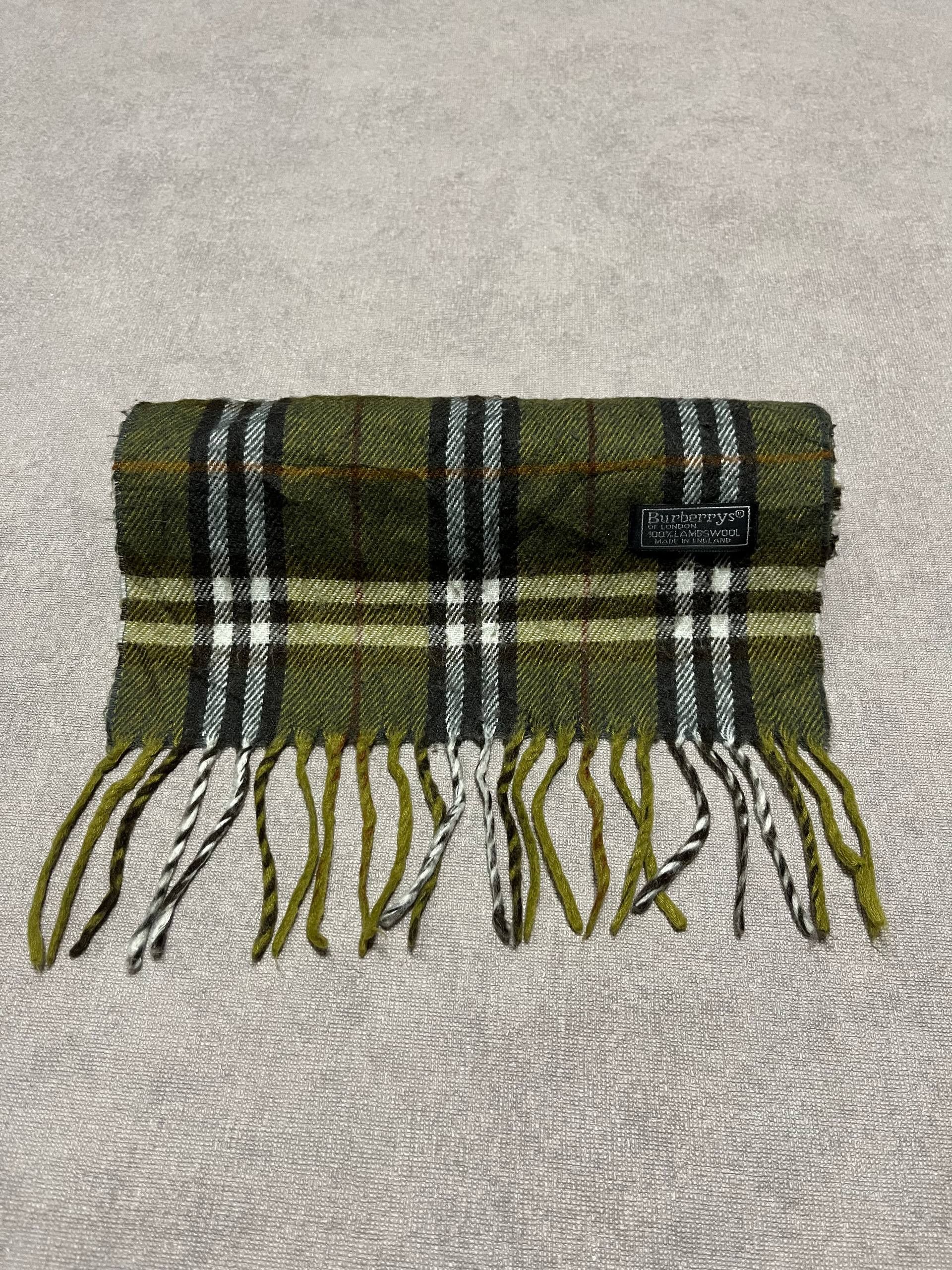Burberry Vintage Burberry Scarf Check Burberrys 142x28cm 55x11inch Size ONE SIZE - 1 Thumbnail