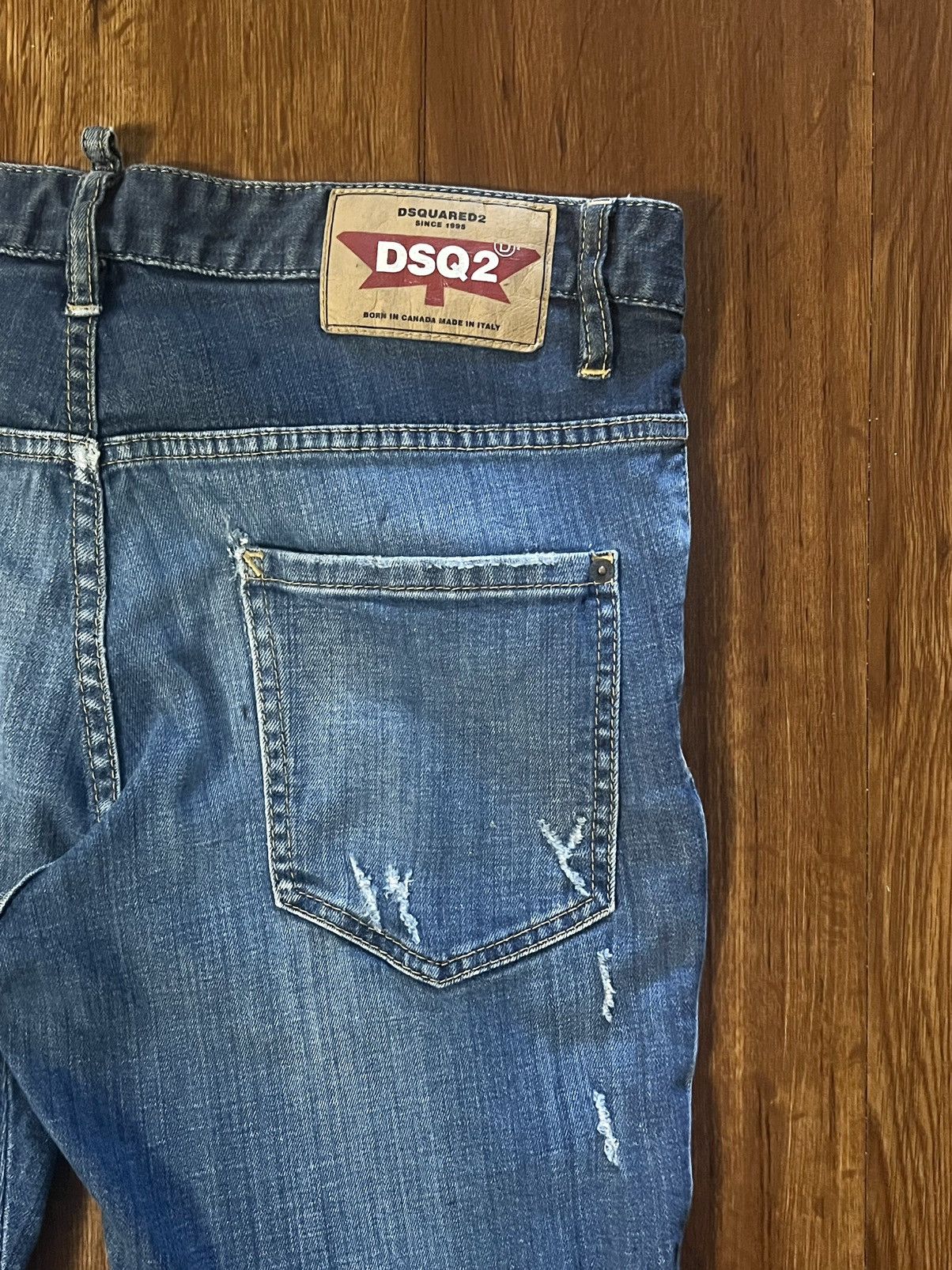 Dsquared2 Dsquared2 Skater Jeans –Made in Italy (Size 52) fits like 34 Size US 34 / EU 50 - 3 Thumbnail