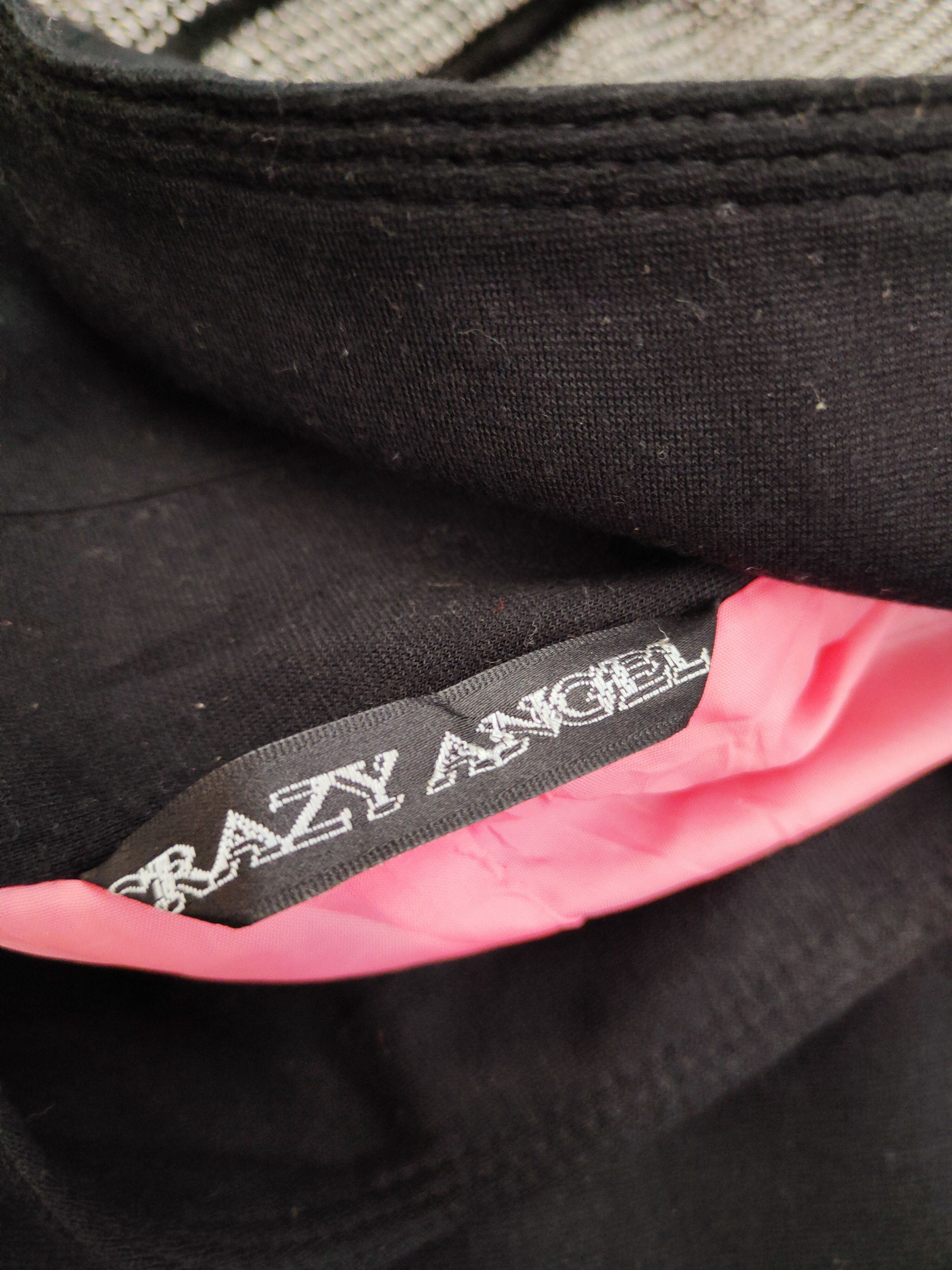 Japanese Brand × Vintage Crazy Angel Black Skirt Coats (Winter Comfortable design) Size L / US 10 / IT 46 - 12 Thumbnail