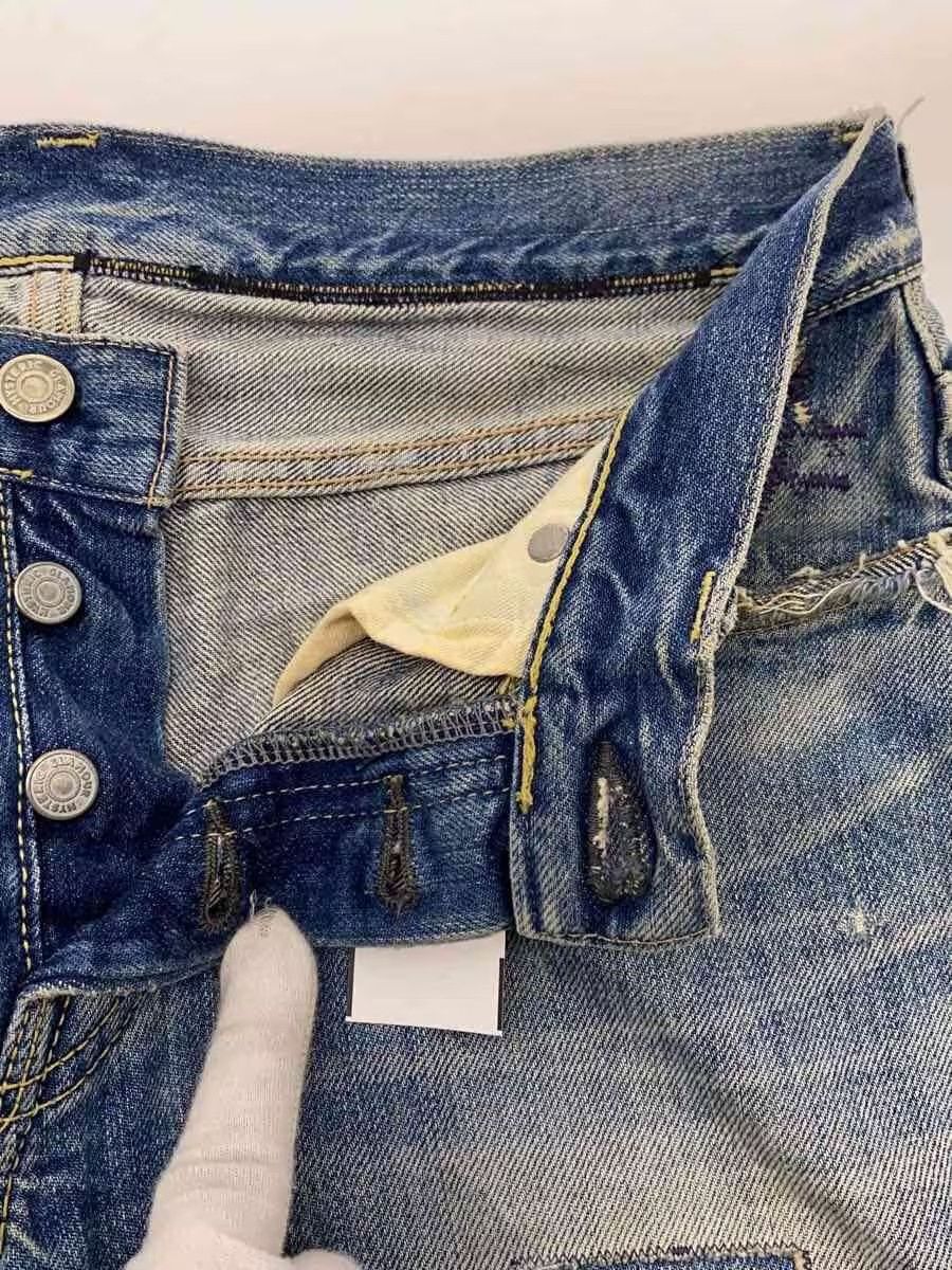 Hysteric Glamour Distressed Patchwork Denim Jeans Size US 30 / EU 46 - 3 Thumbnail